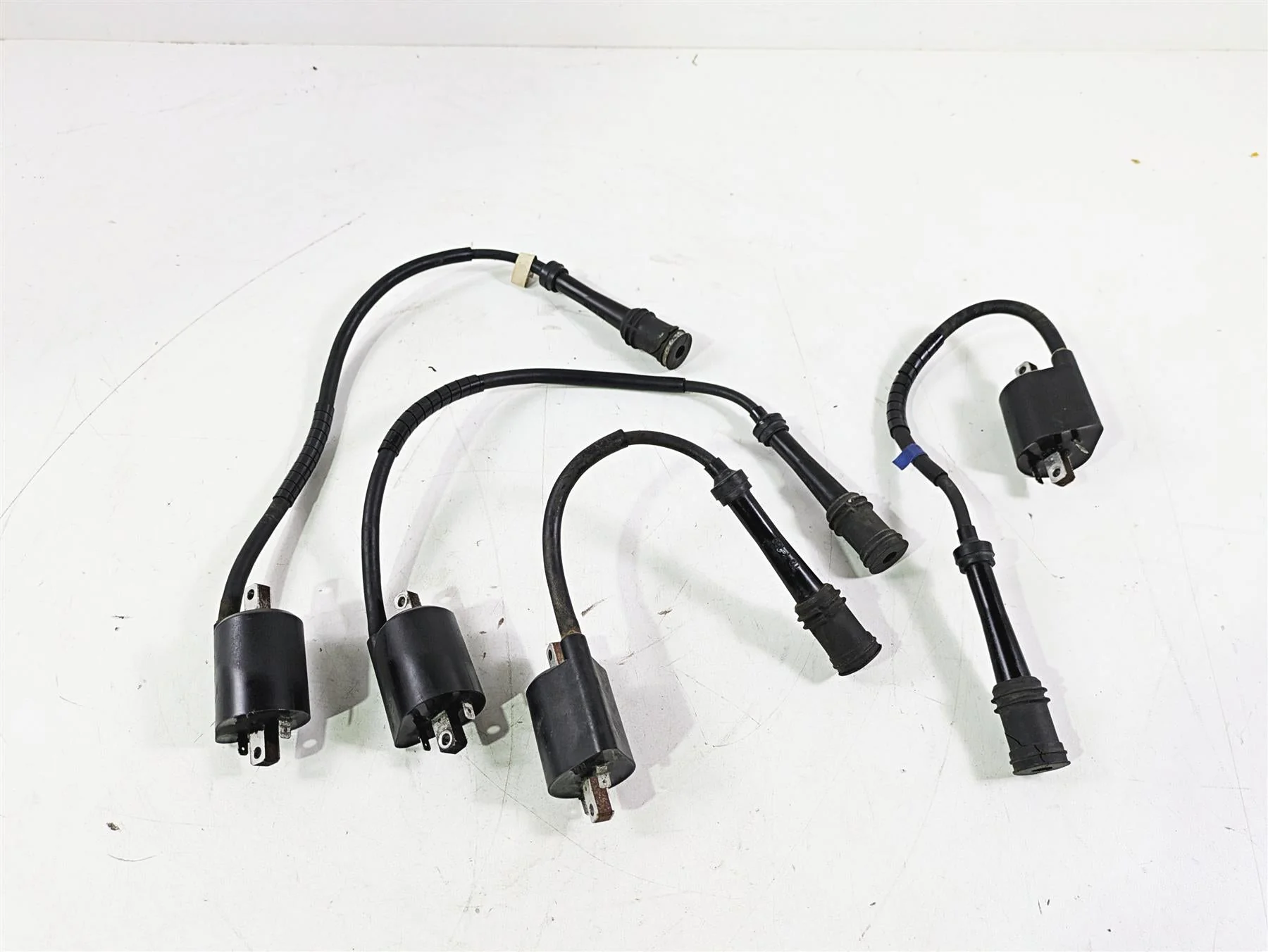 2004 Yamaha XVZ1300 Royal Star Ignition Coil Wire Plug Set 4XY-82310-10-00