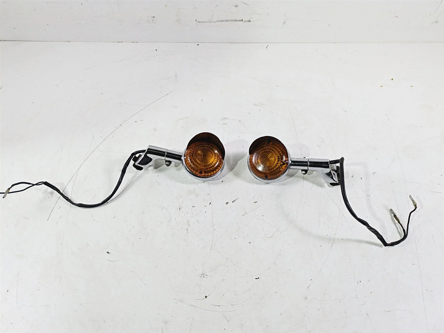 2004 Yamaha XVZ1300 Royal Star Rear Blinker Turn Signals & Mounts 42X-83330-K1-00