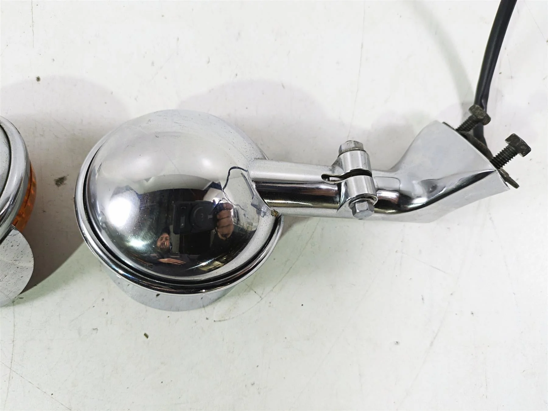 2004 Yamaha XVZ1300 Royal Star Rear Blinker Turn Signals & Mounts 42X-83330-K1-00 - Image 11