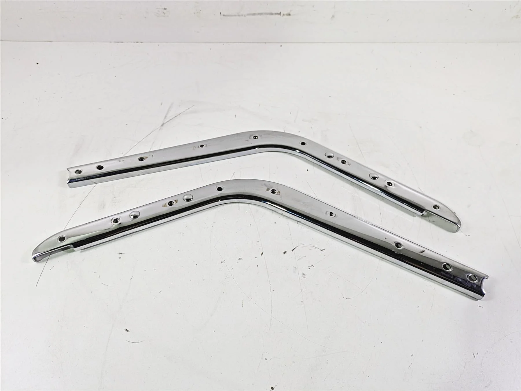 2004 Yamaha XVZ1300 Royal Star Rear Chrome Strut Braces Set 4XY-28474-00-00 - Image 10