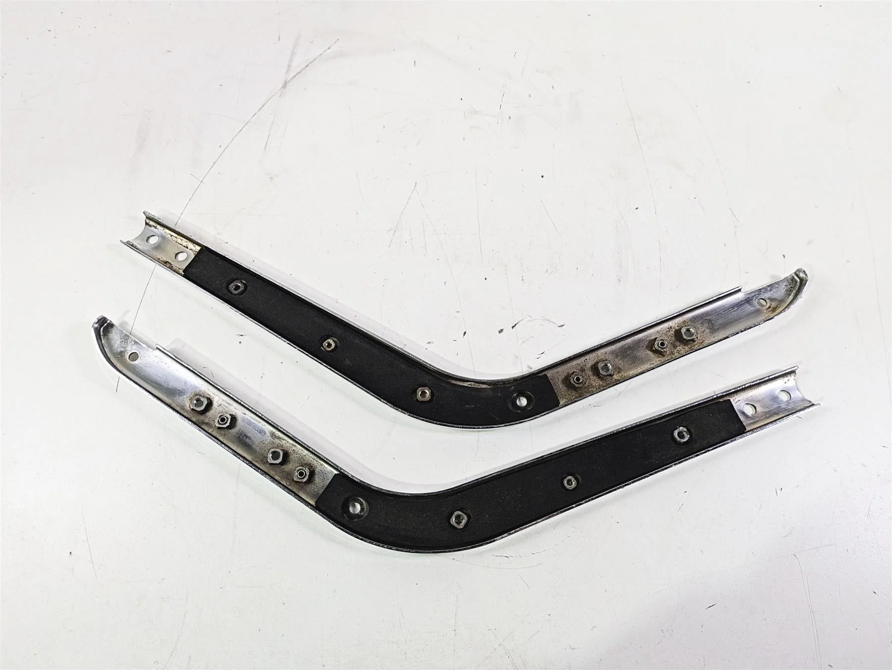 2004 Yamaha XVZ1300 Royal Star Rear Chrome Strut Braces Set 4XY-28474-00-00 - Image 6