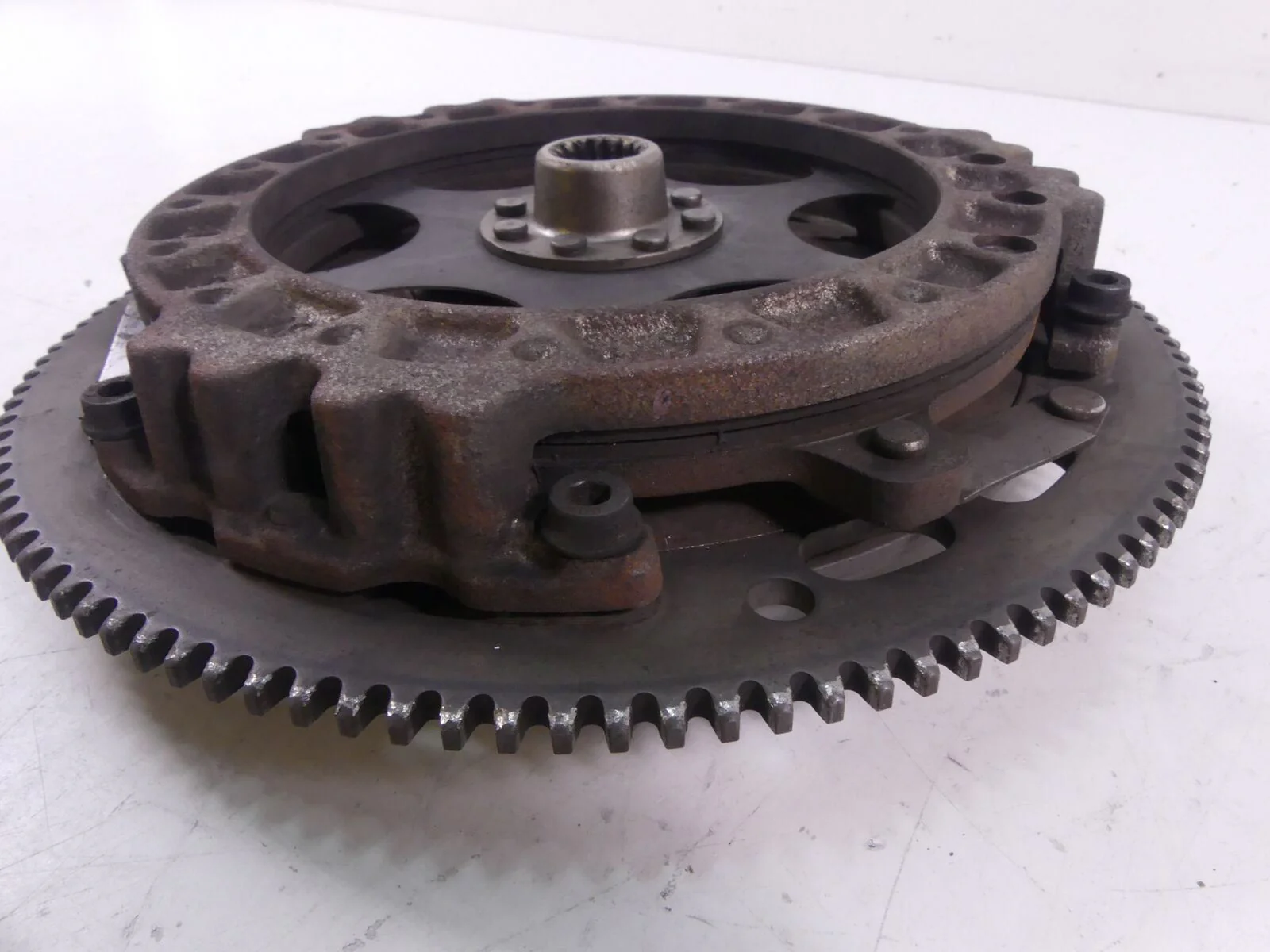 2005 BMW R1200GS K25 Clutch Pressure Plate Friction Disc  21217697737 - Image 4