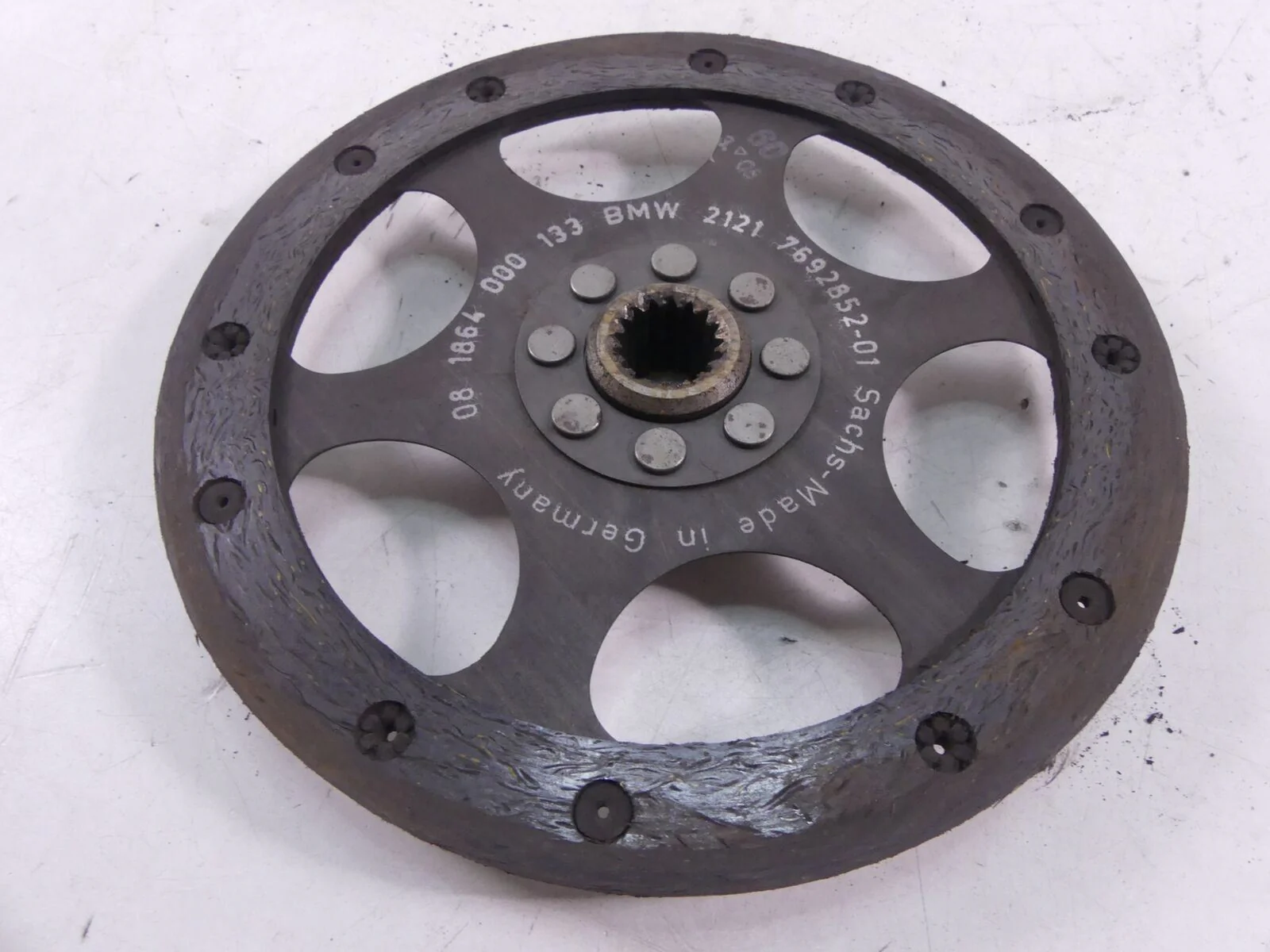 2005 BMW R1200GS K25 Clutch Pressure Plate Friction Disc  21217697737 - Image 7
