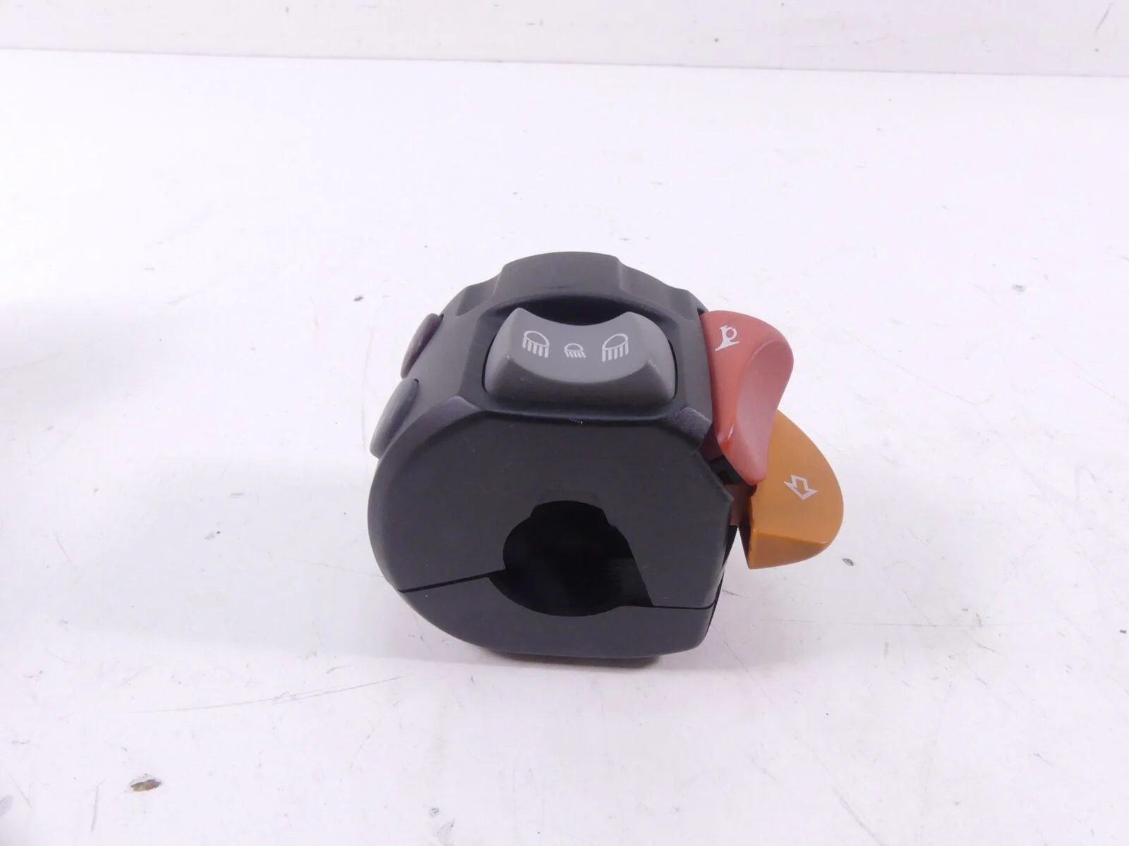 2005 BMW R1200GS K25 Left Control Switch Horn Blinker Light Trip 61317687757 - Image 2