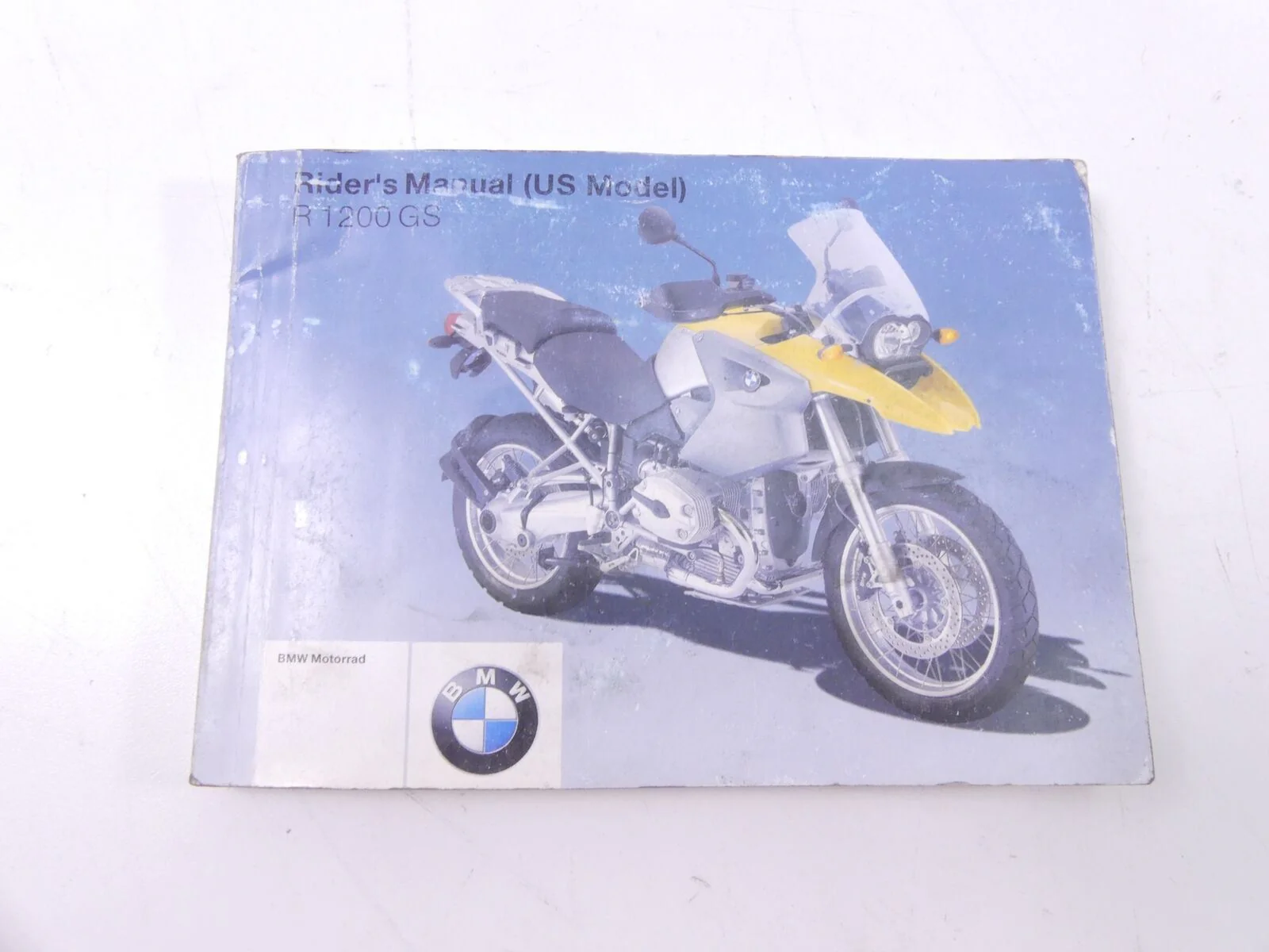 2005 BMW R1200GS K25 Owners Manual Handbook Hand Book US Model - Wet 01477704007