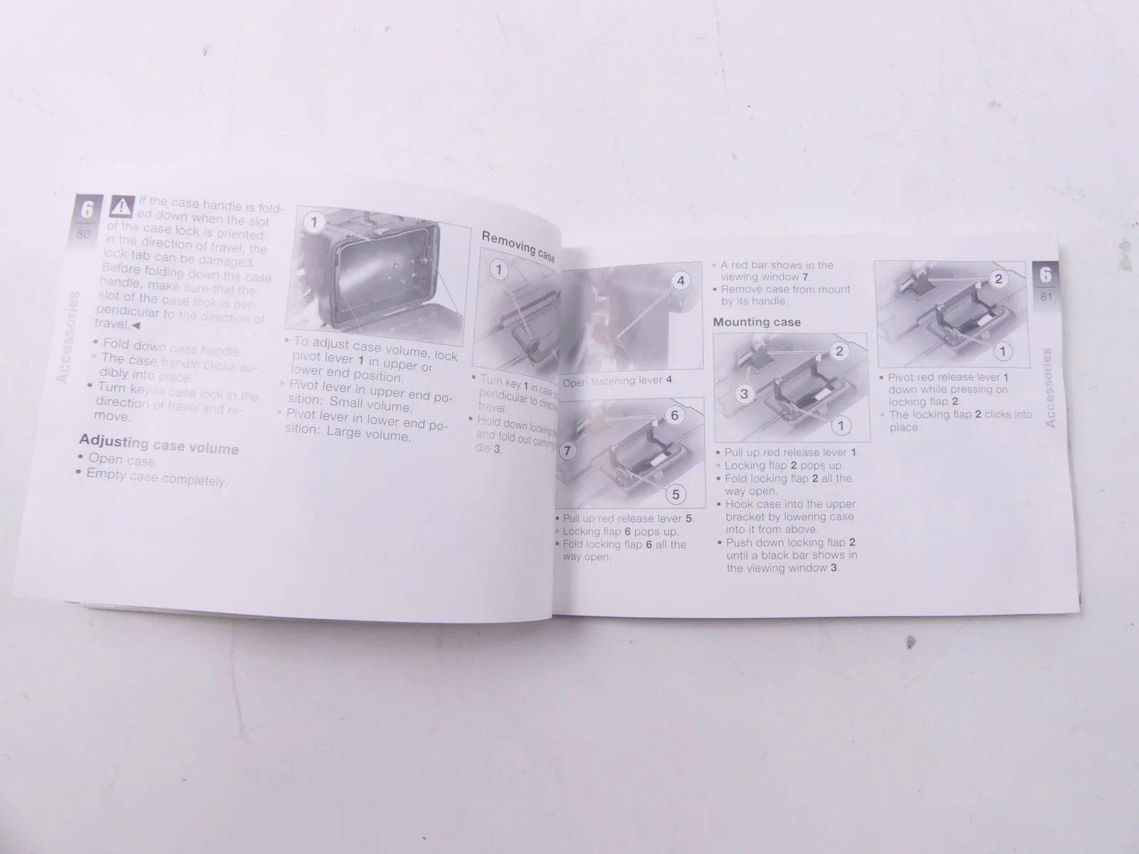 2005 BMW R1200GS K25 Owners Manual Handbook Hand Book US Model - Wet 01477704007 - Image 3