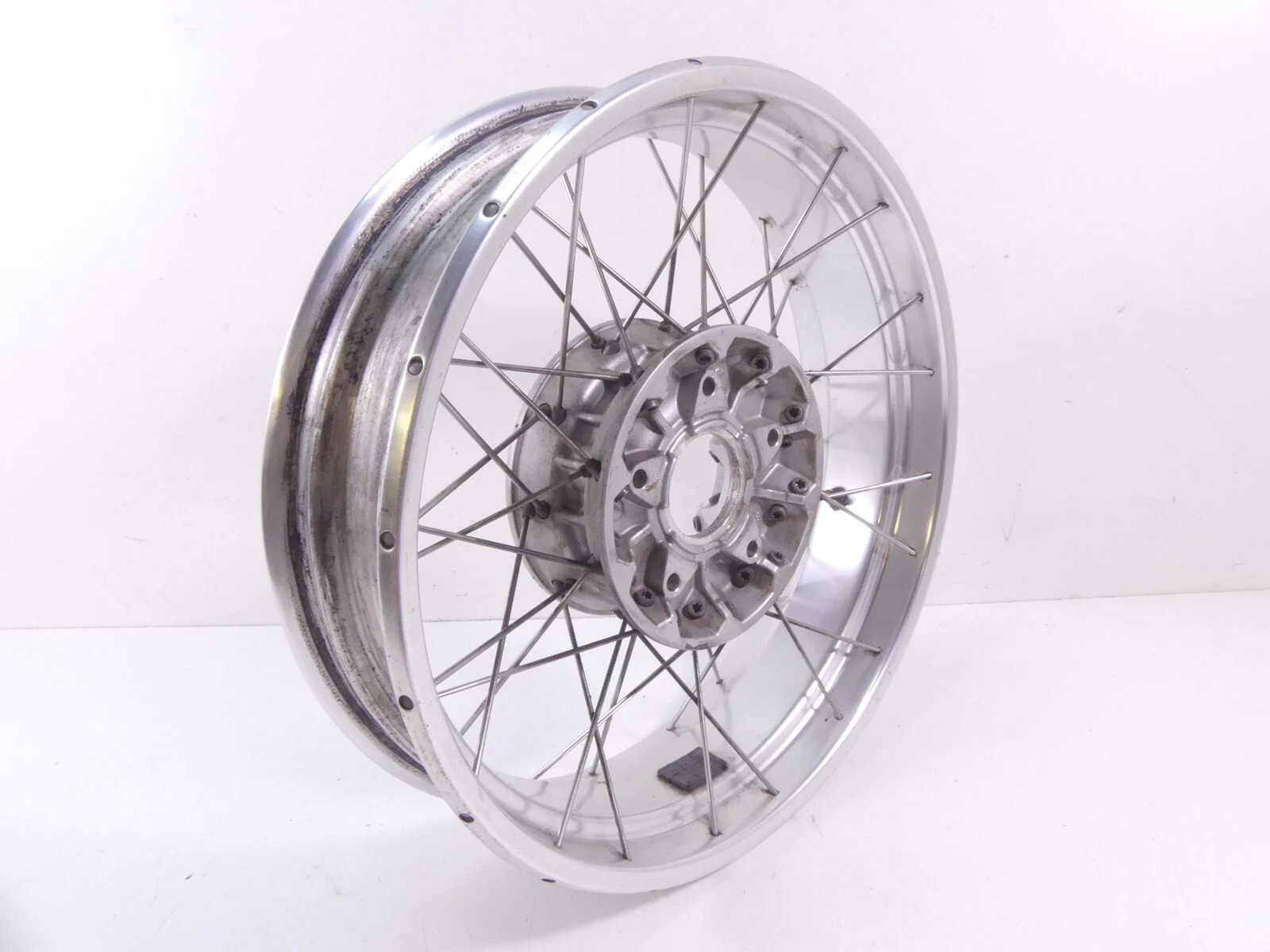 2005 BMW R1200GS K25 Straight Behr Rear Spoke Wheel Rim 17x4 36312320005 - Image 5