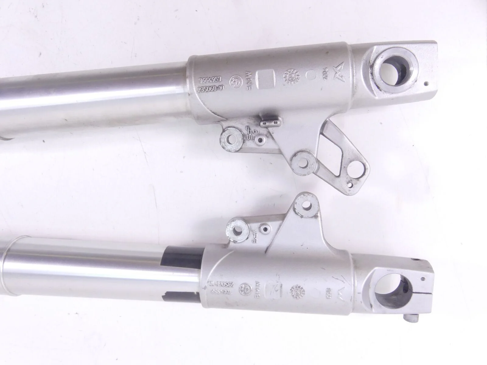 2005 BMW R1200GS K25 Straight Marzocchi Front Fork Damper Leg Set 31427699185 - Image 7