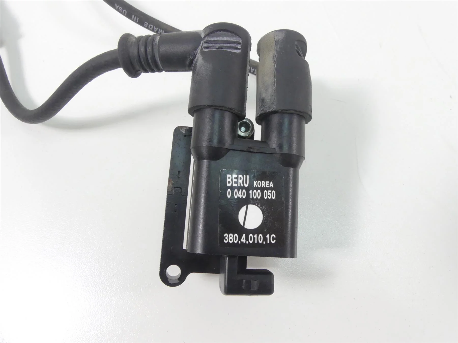 2005 Ducati Multistrada 1000S Beru Ignition Coil Coils Plug Wires 38040101C - Image 3
