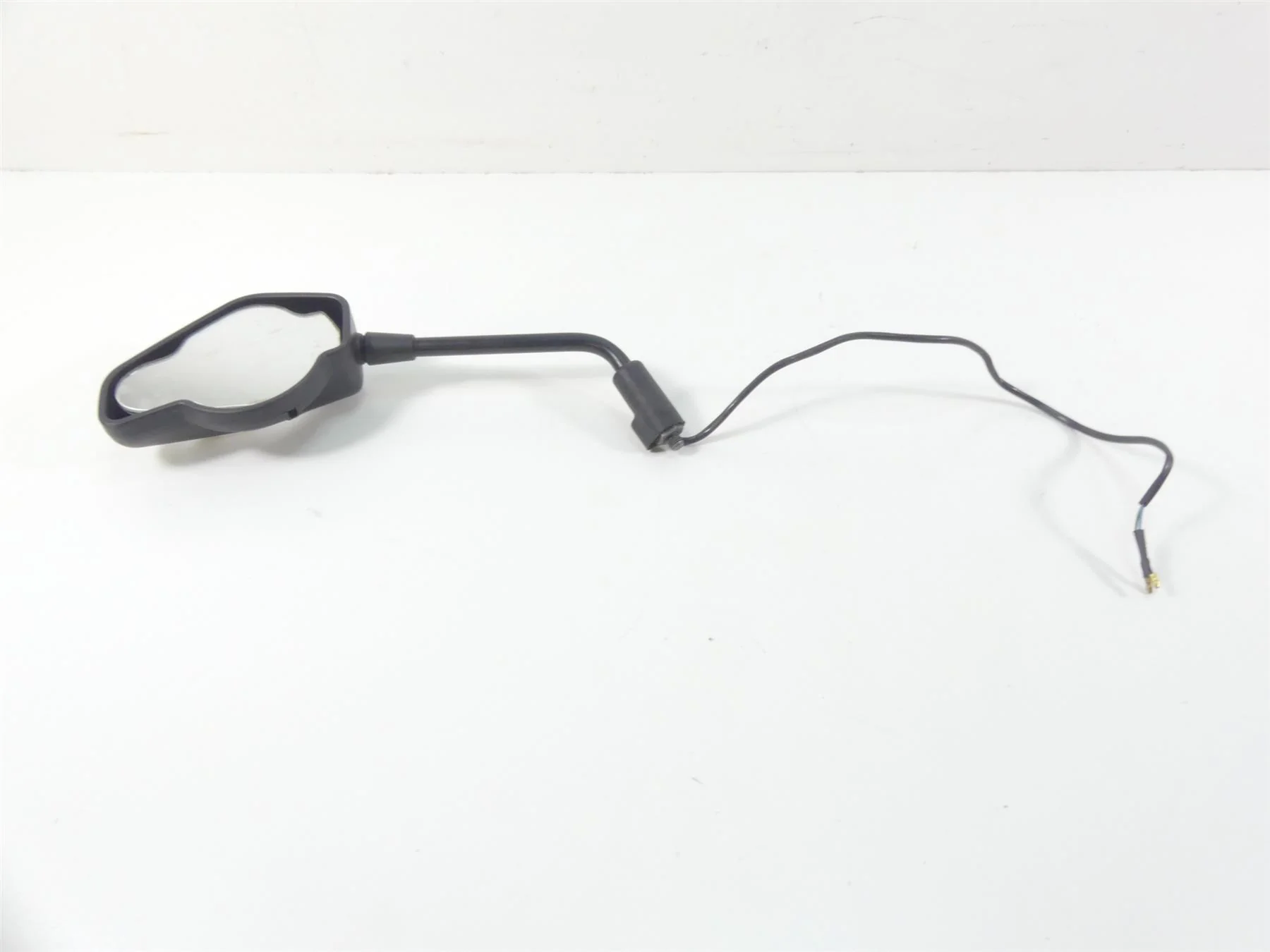 2005 Ducati Multistrada 1000S Left  Front Blinker Rear Viewl Mirror 52320141C - Image 2