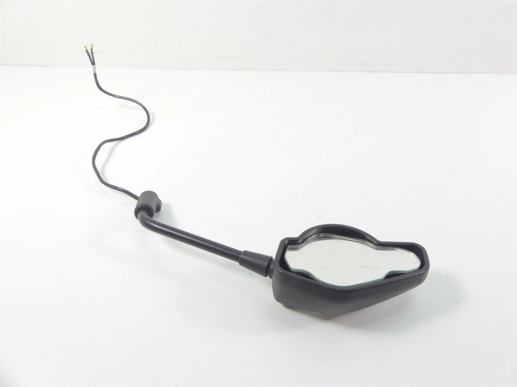 2005 Ducati Multistrada 1000S Left  Front Blinker Rear Viewl Mirror 52320141C - Image 3