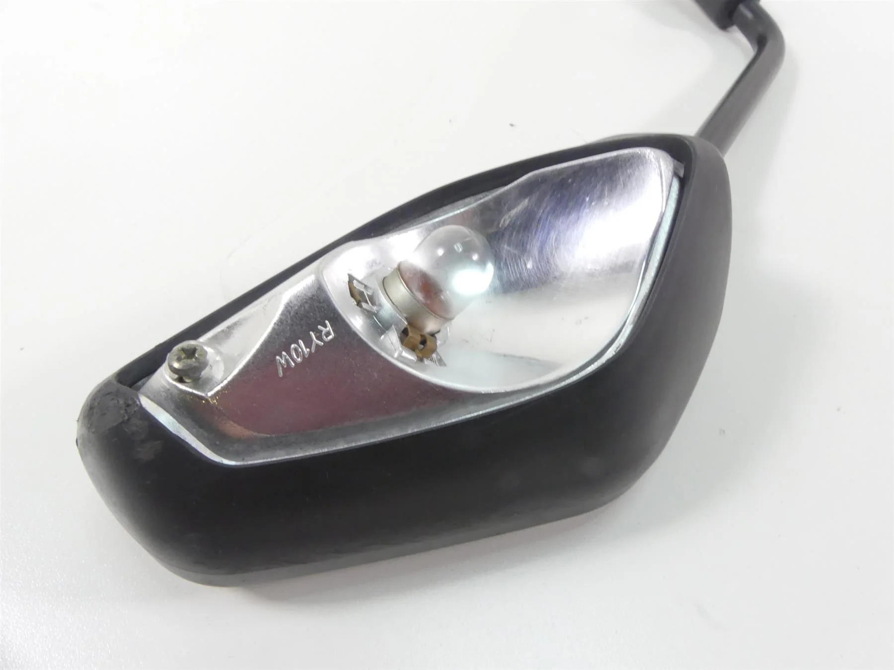 2005 Ducati Multistrada 1000S Left  Front Blinker Rear Viewl Mirror 52320141C - Image 4