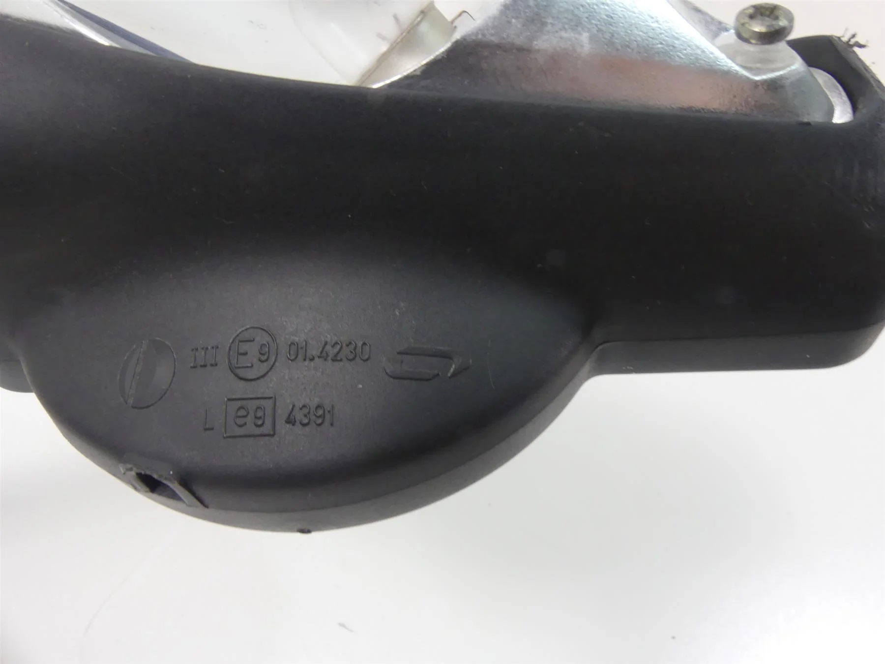 2005 Ducati Multistrada 1000S Left  Front Blinker Rear Viewl Mirror 52320141C - Image 7