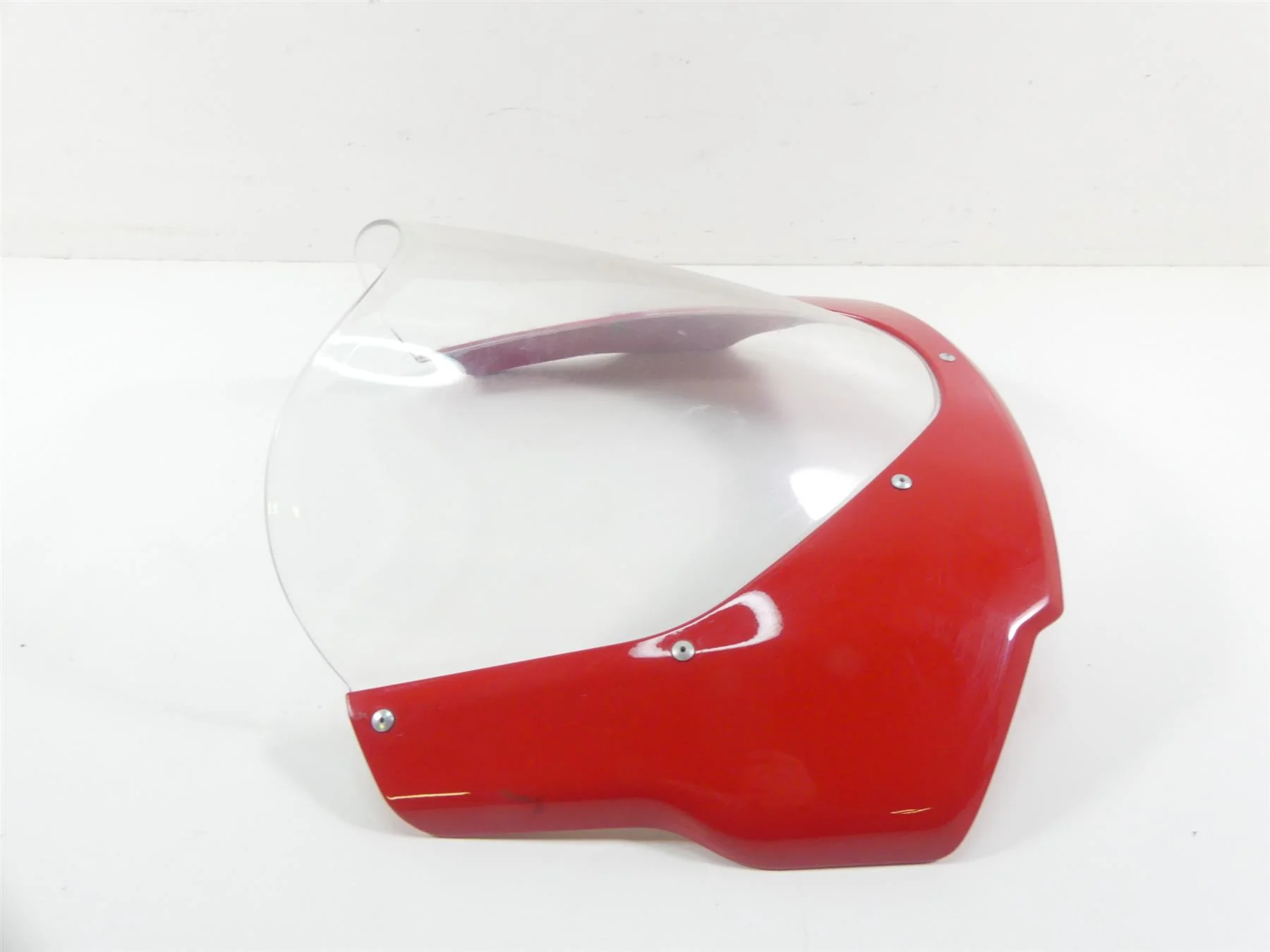 2005 Ducati Multistrada 1000S Red Windshield & Nose Fairing Cover 48110281A - Image 6
