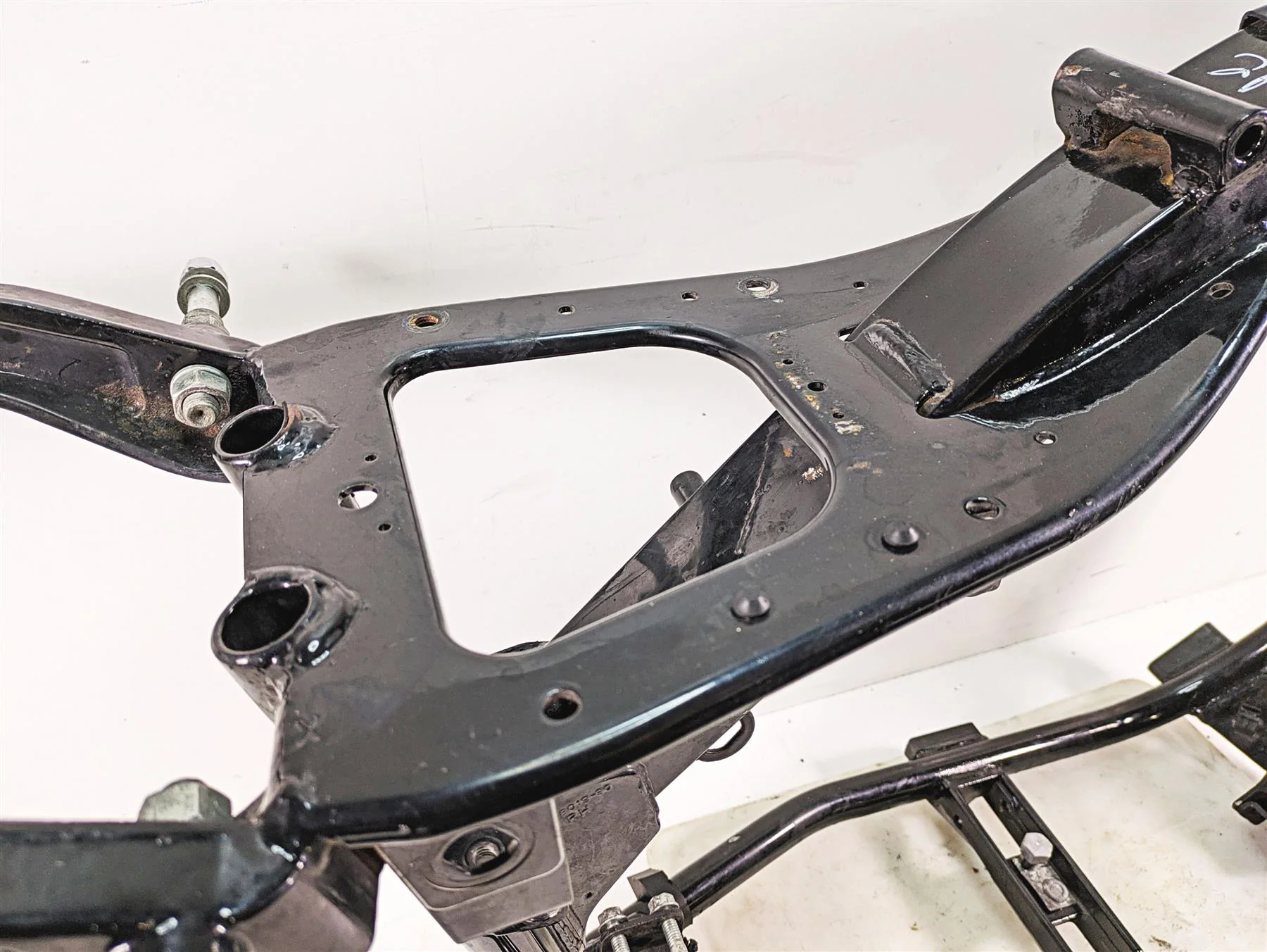 2005 Harley Dyna FXDL Low Rider Straight Main Frame Chassis With Clear Texas Title - 32 Dgr 47427-04BHP - Image 6