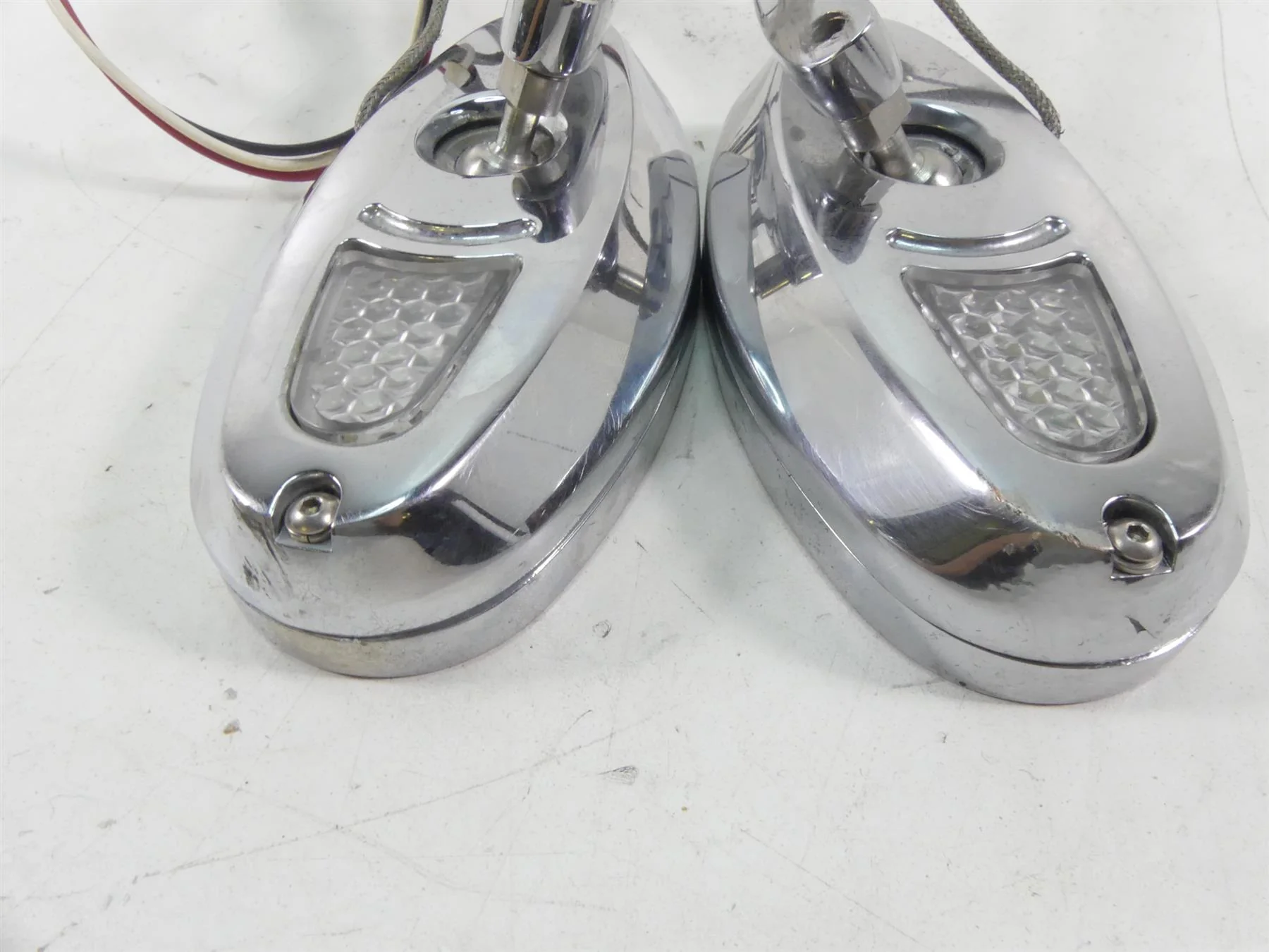 2005 Harley FXDWGI Dyna Wide Glide Kuryakyn Mirror Blinker Set - Read 77-1431 - Image 2