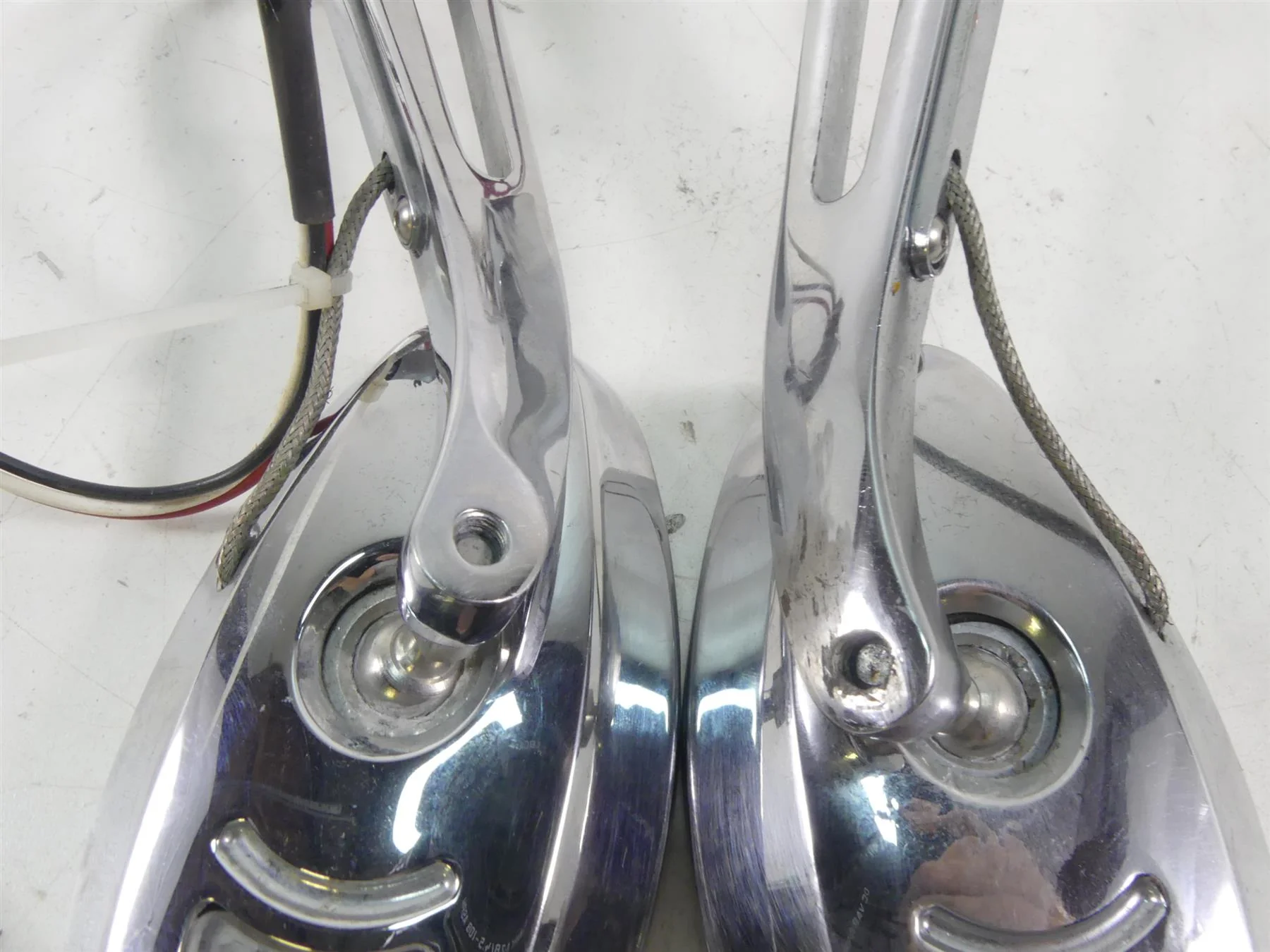 2005 Harley FXDWGI Dyna Wide Glide Kuryakyn Mirror Blinker Set - Read 77-1431 - Image 3