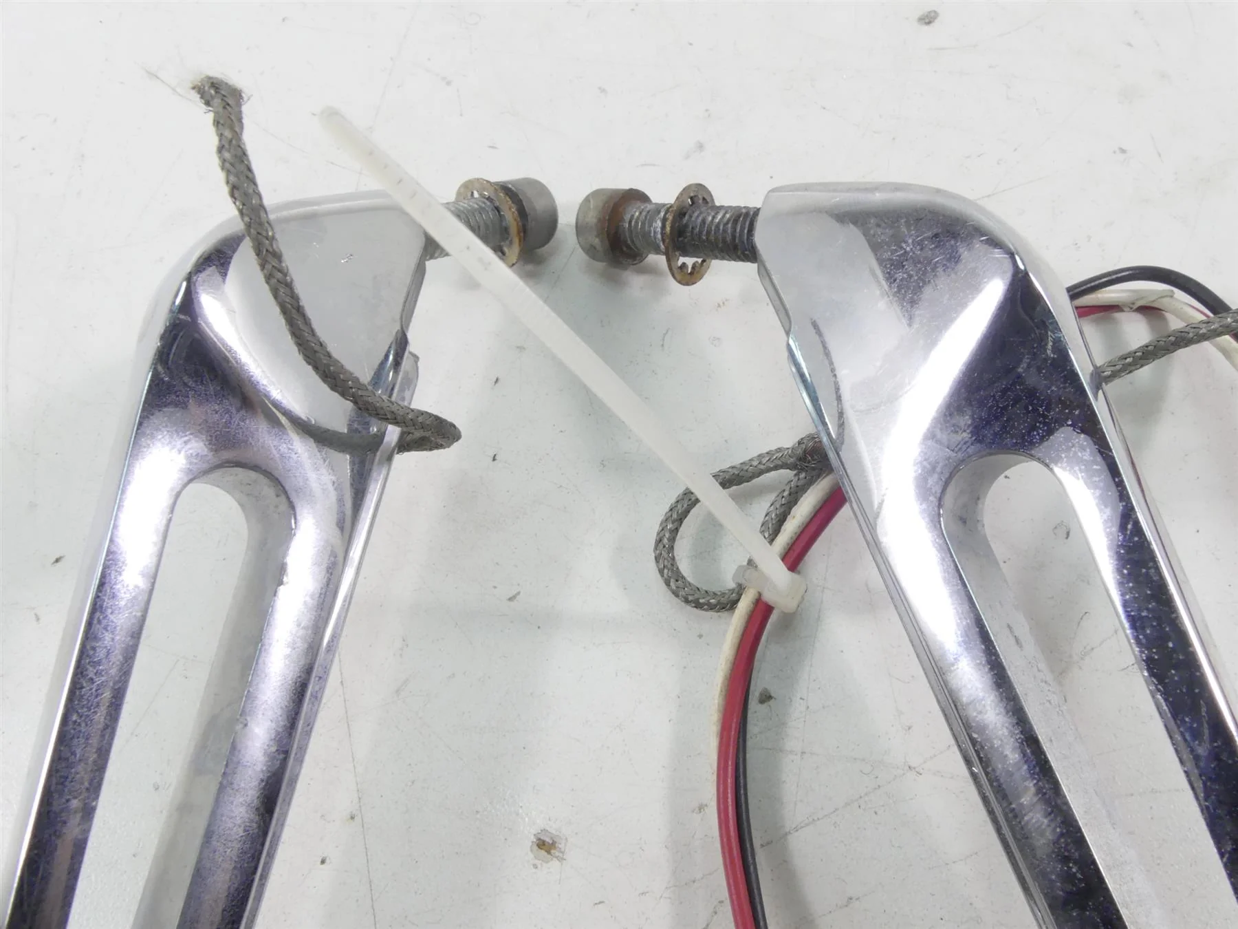 2005 Harley FXDWGI Dyna Wide Glide Kuryakyn Mirror Blinker Set - Read 77-1431 - Image 5