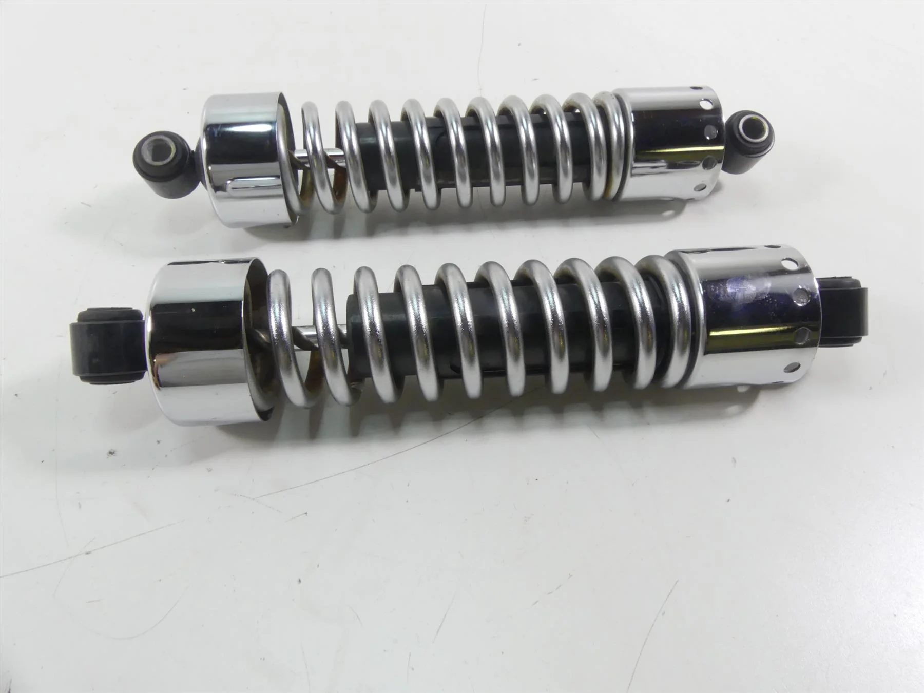 2005 Harley FXDWGI Dyna Wide Glide Rear Shock Chrome Damper Set 12.5" 54512-90A - Image 3