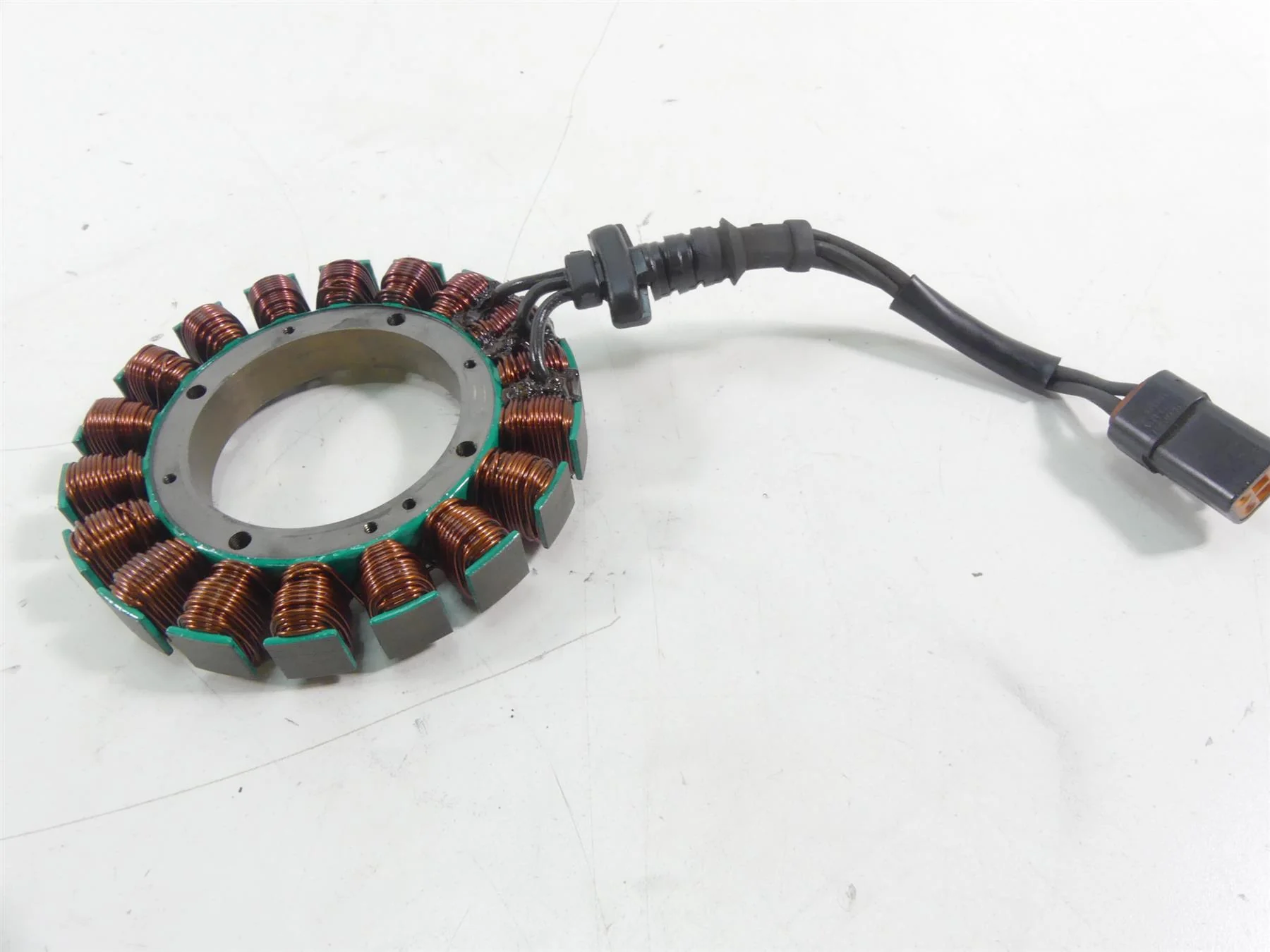 2005 Harley FXDWGI Dyna Wide Glide Stator Alternator Generator Magneto 30017-01B - Image 4