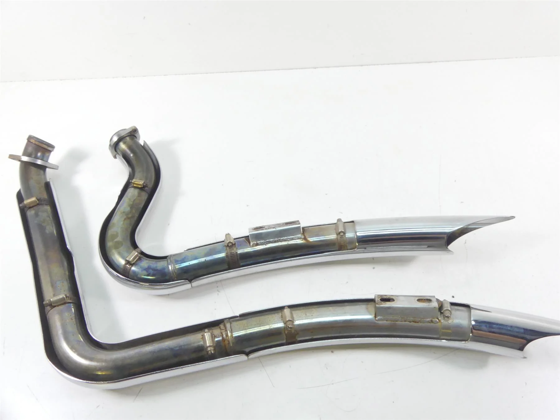 2005 Harley FXDWGI Dyna Wide Glide Vance Hines Exhaust Header Muffler Set 26007 - Image 2