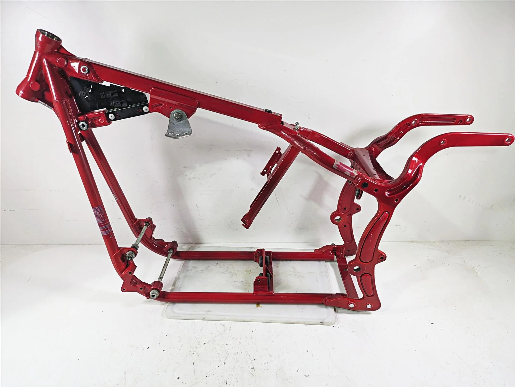 2005 Harley Softail FLSTFSE CVO Fat Boy Bent Main Frame Chassis With Texas Salvage Title 47008-00C - Image 9