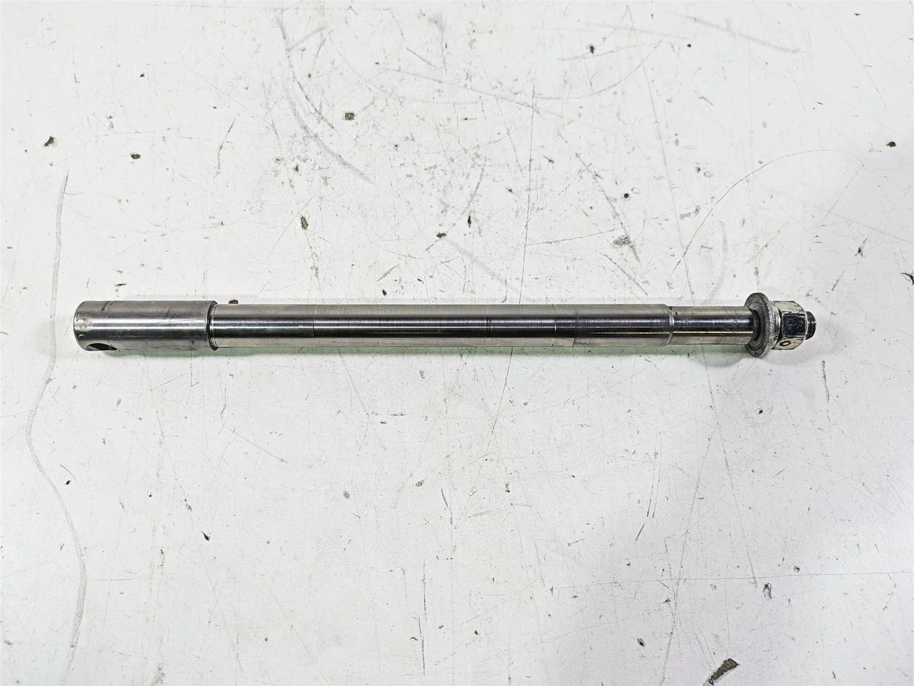 2005 Harley Softail FLSTFSE CVO Fat Boy Front Axle Wheel Spindle 3/4" 41584-86A