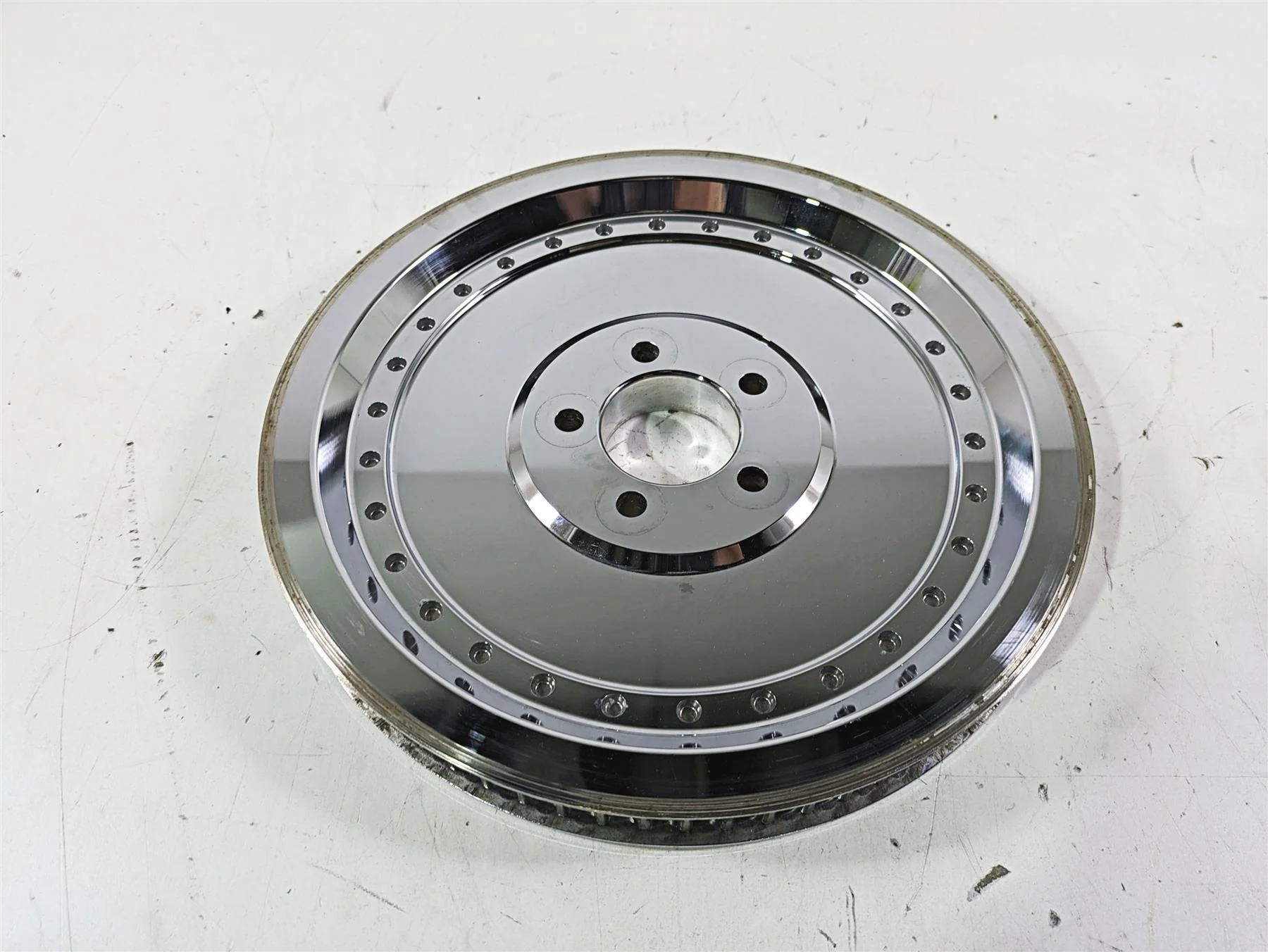 2005 Harley Softail FLSTFSE CVO Fat Boy Rear Chrome Drive Sprocket 70T 46624-03 - Image 3