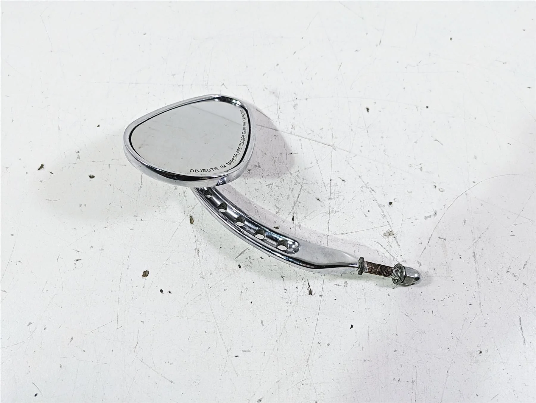 2005 Harley Softail FLSTFSE CVO Fat Boy Right Rear View Mirror 91987-05