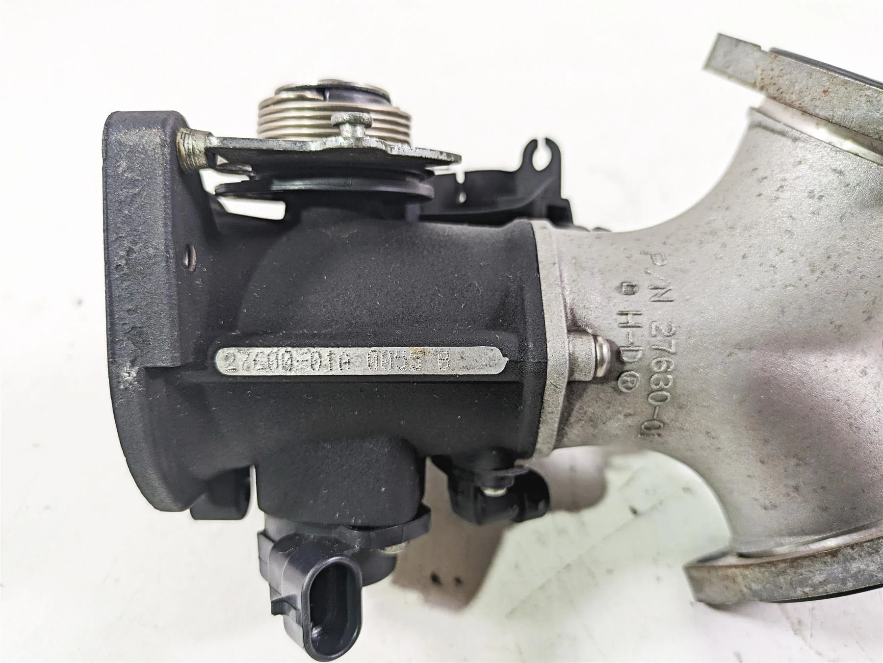 2005 Harley Softail FLSTFSE CVO Fat Boy Throttle Body Fuel Injection 27600-01 - Image 11