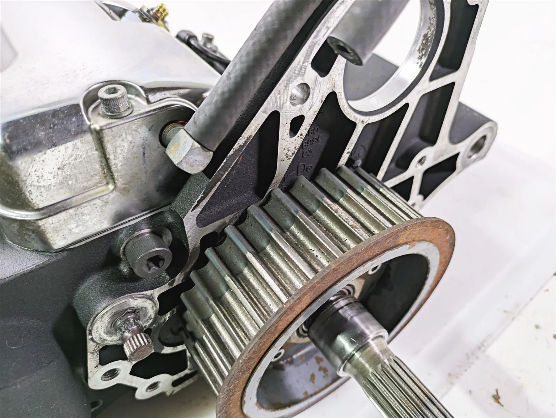 2005 Harley Softail FLSTSCI Heritage Springer 5-Speed Transmission 39k 33007-05 - Image 8