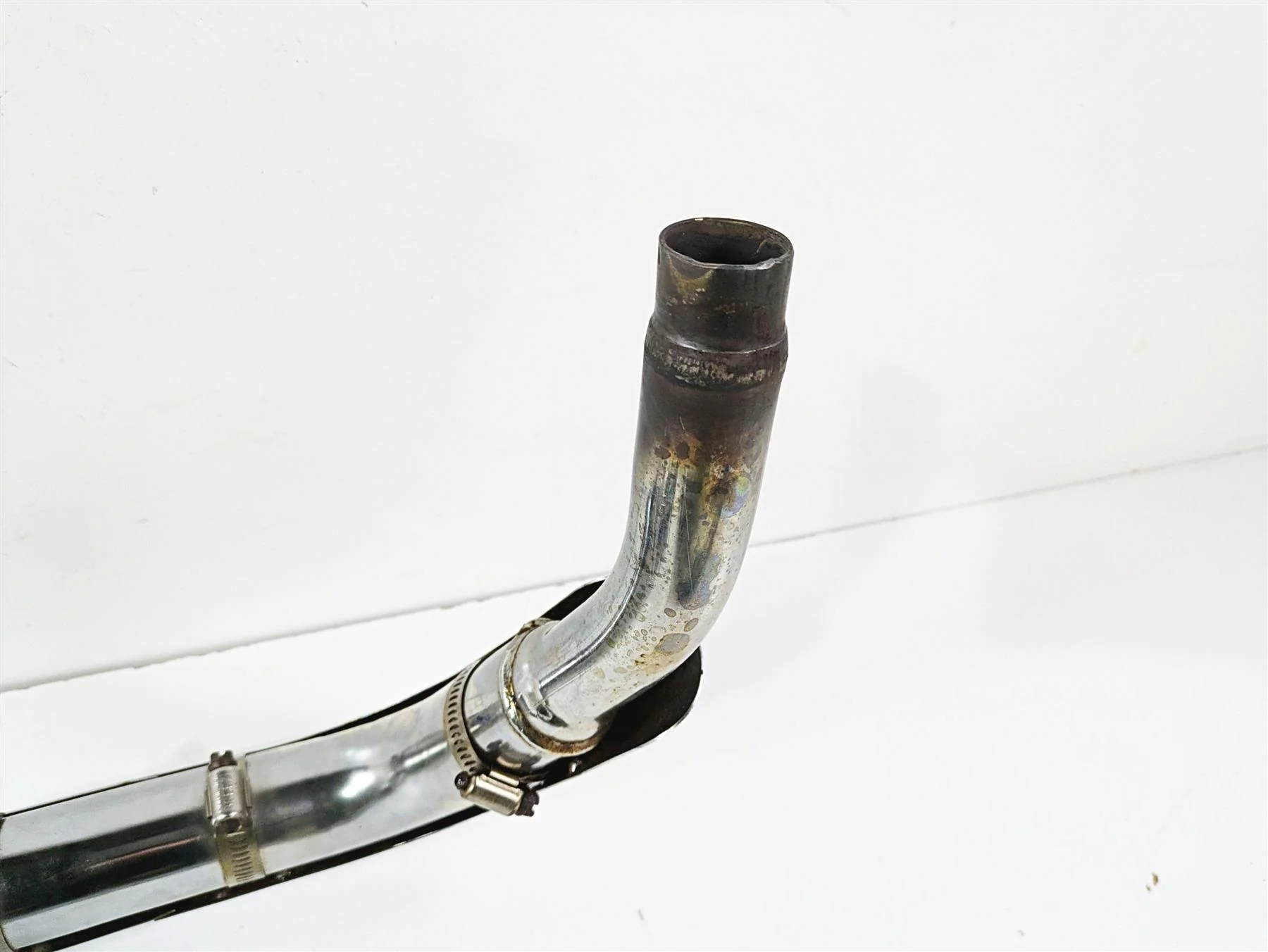 2005 Harley Softail FLSTSCI Heritage Springer Exhaust Pipe Header Set 65513-00A - Image 11