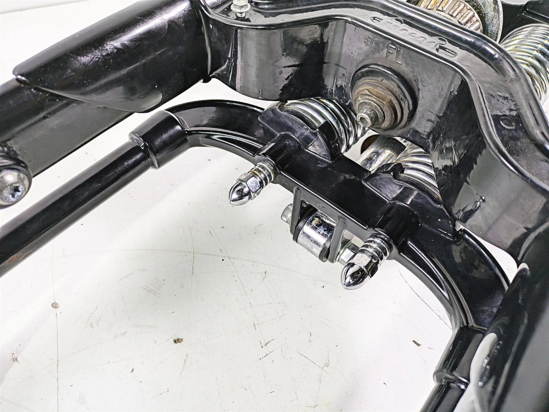 2005 Harley Softail FLSTSCI Heritage Springer Forks Front End READ 46173-05 - Image 7