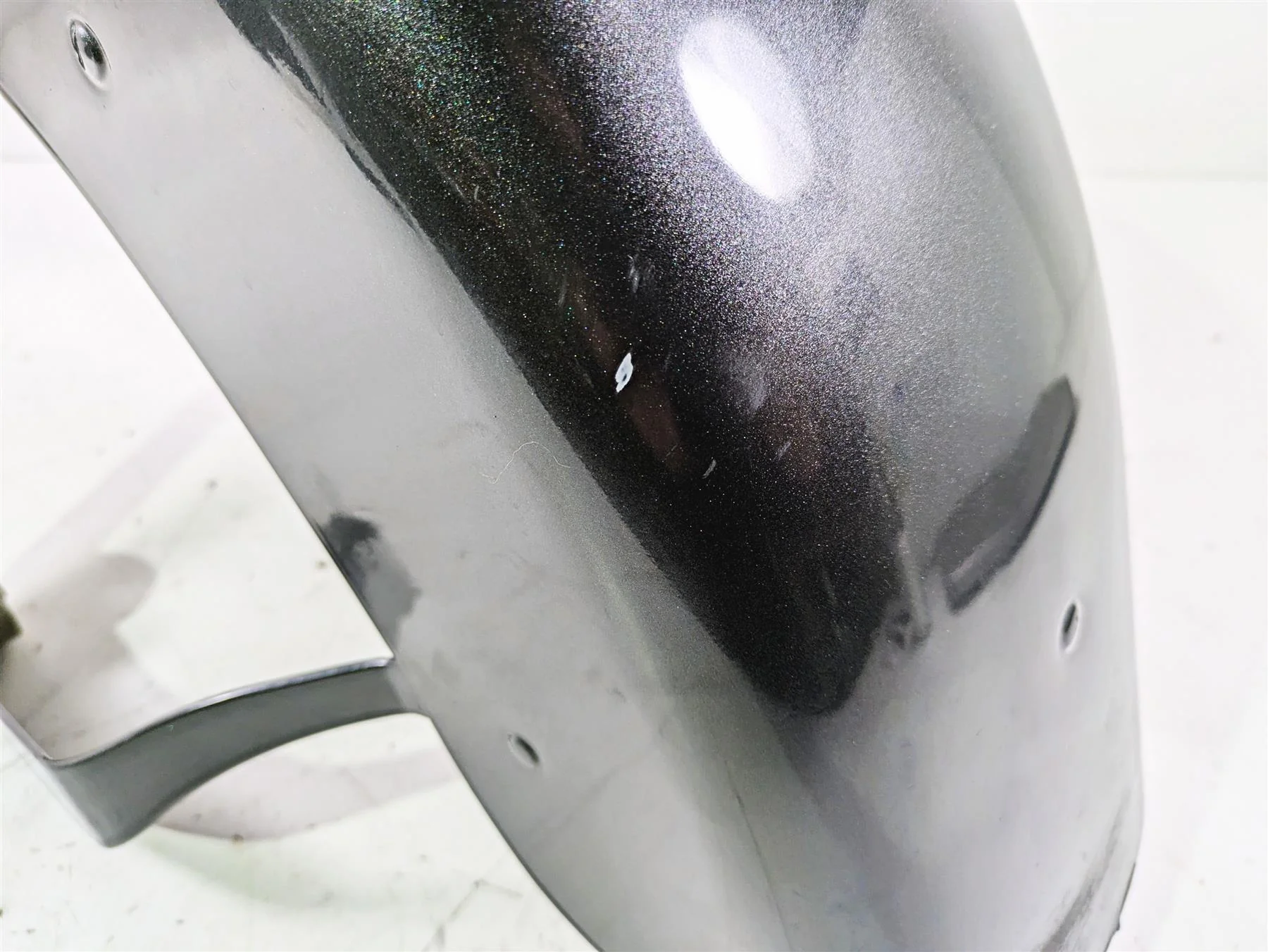 2005 Harley Softail FLSTSCI Heritage Springer Front Fender + Light 59164-97A - Image 6