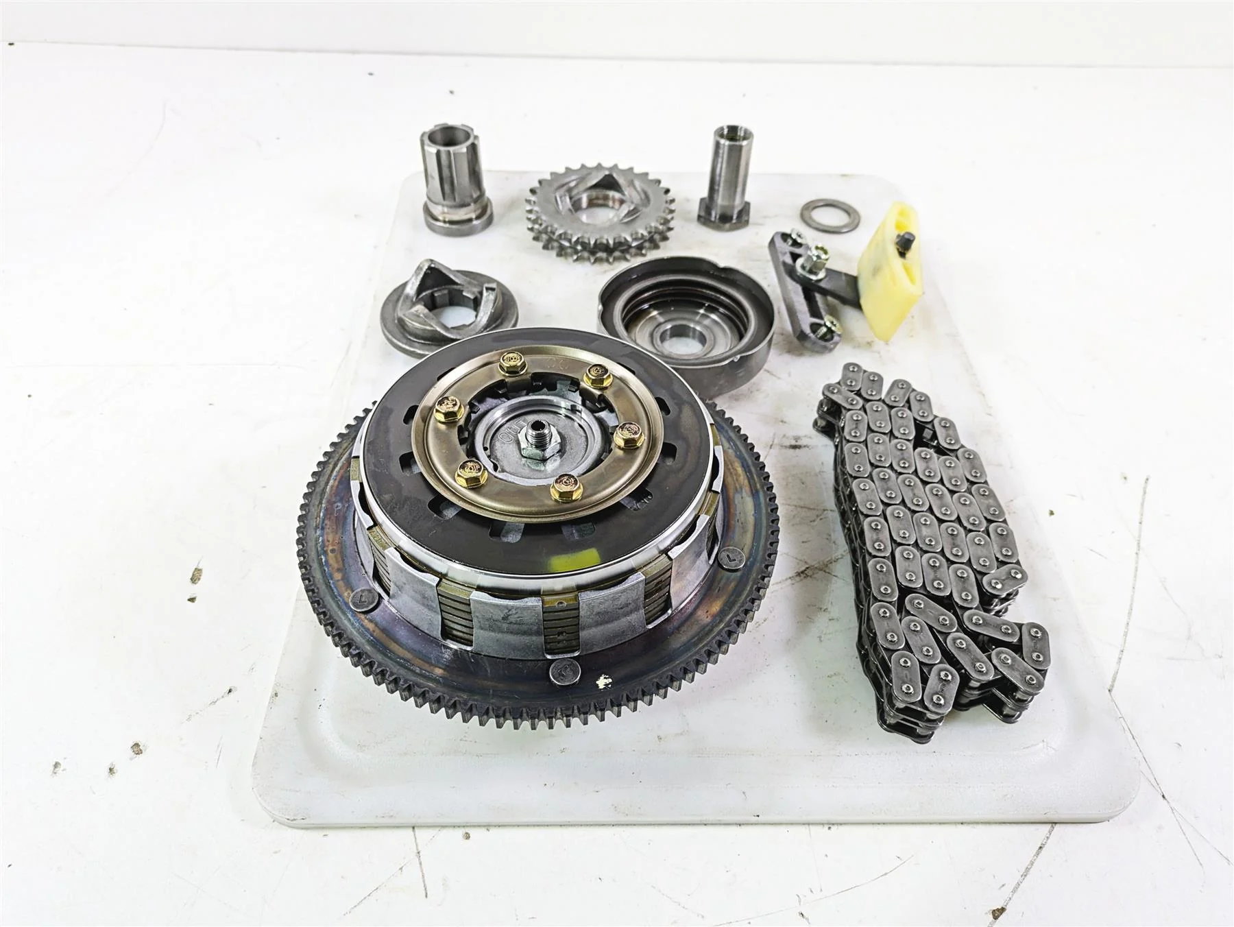 2005 Harley Softail FLSTSCI Heritage Springer Primary Drive Clutch Kit 37802-04A - Image 5