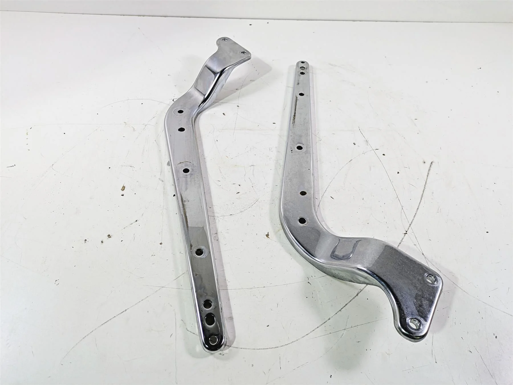 2005 Harley Softail FLSTSCI Heritage Springer Rear Fender Struts Covers 59955-03 - Image 11
