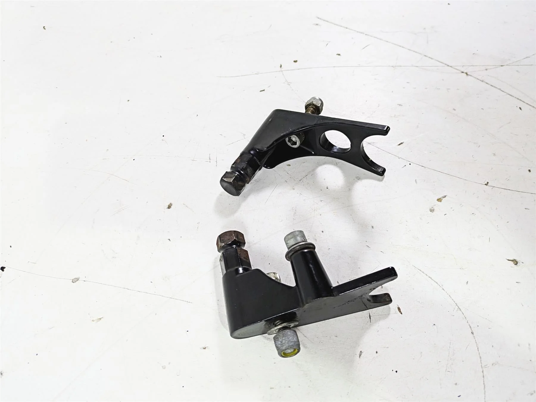 2005 Harley Softail FLSTSCI Heritage Springer Rear Floorboard Mounts 50602-00A