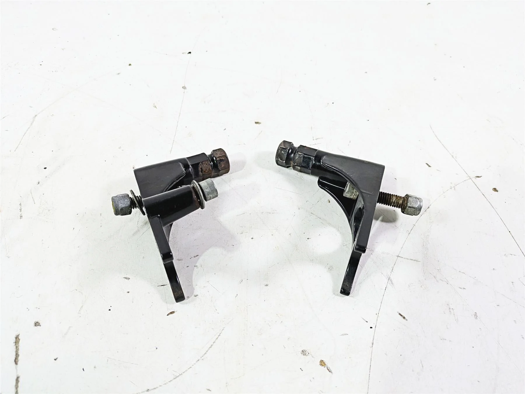 2005 Harley Softail FLSTSCI Heritage Springer Rear Floorboard Mounts 50602-00A - Image 12