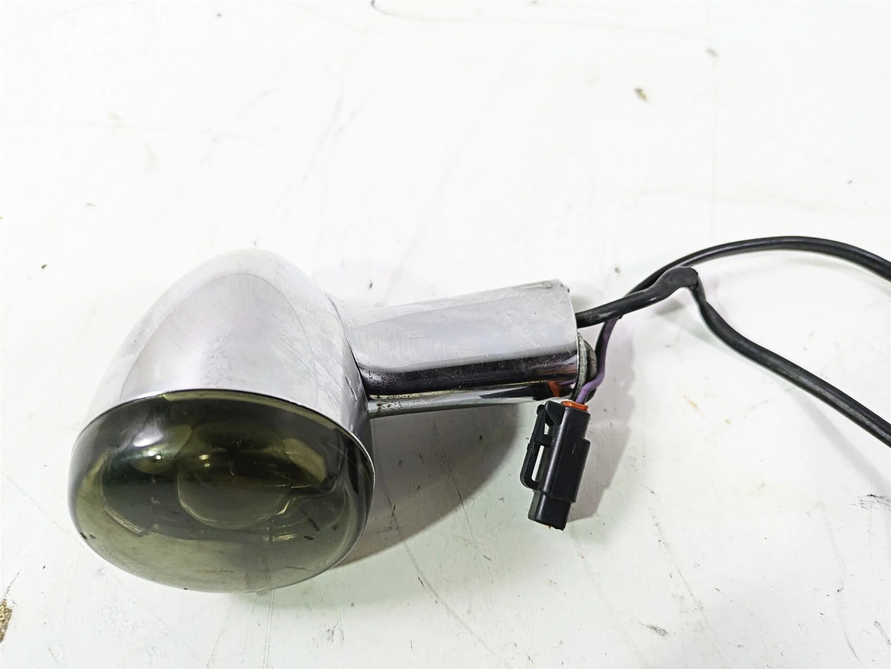 2005 Harley Softail FLSTSCI Heritage Springer Rear Smoked Blinker Set 68977-00 - Image 6