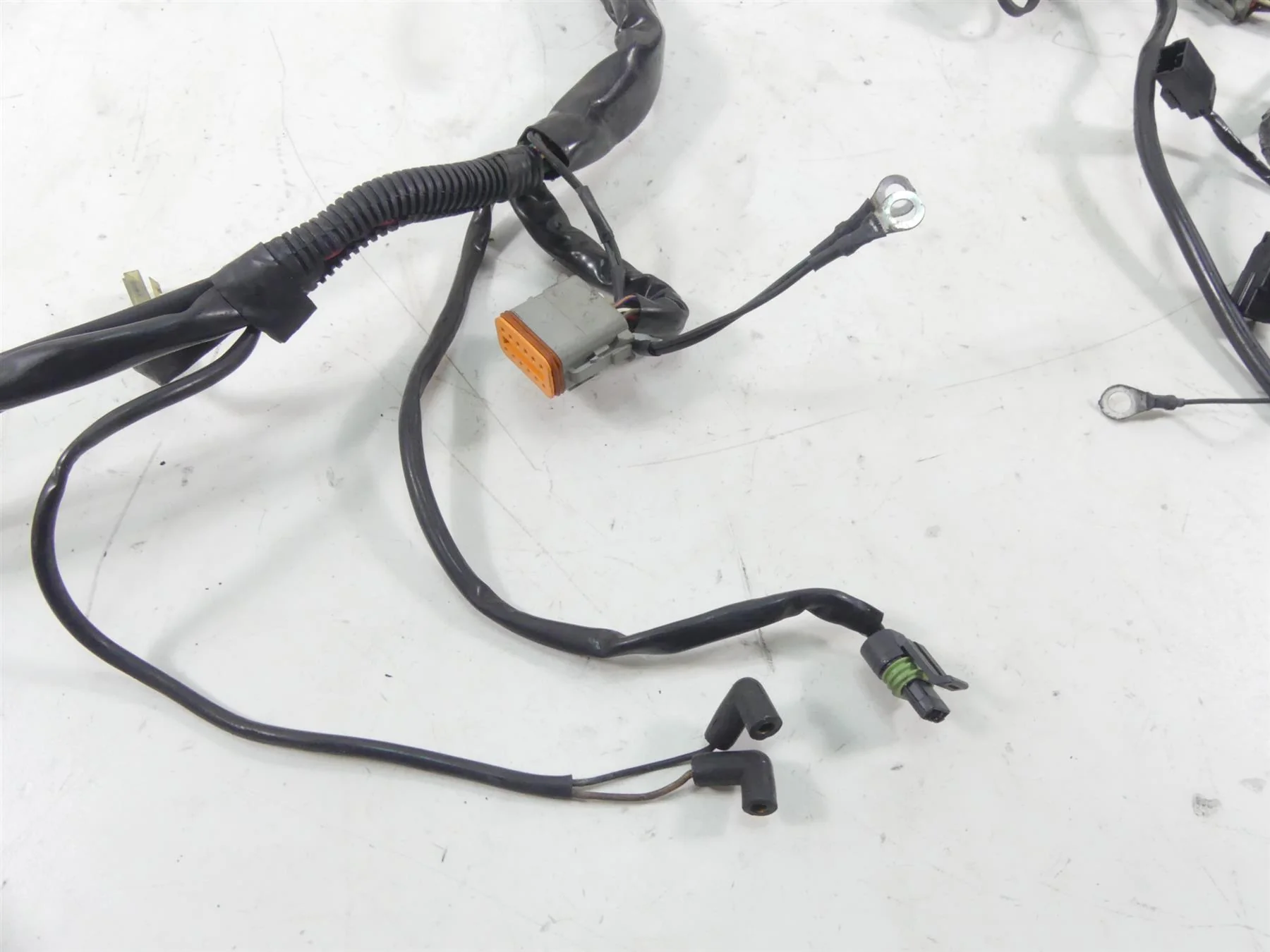 2005 Harley Touring CVO FLHTC SE Electra Glide  Main Wiring Harness 70985-04 - Image 4