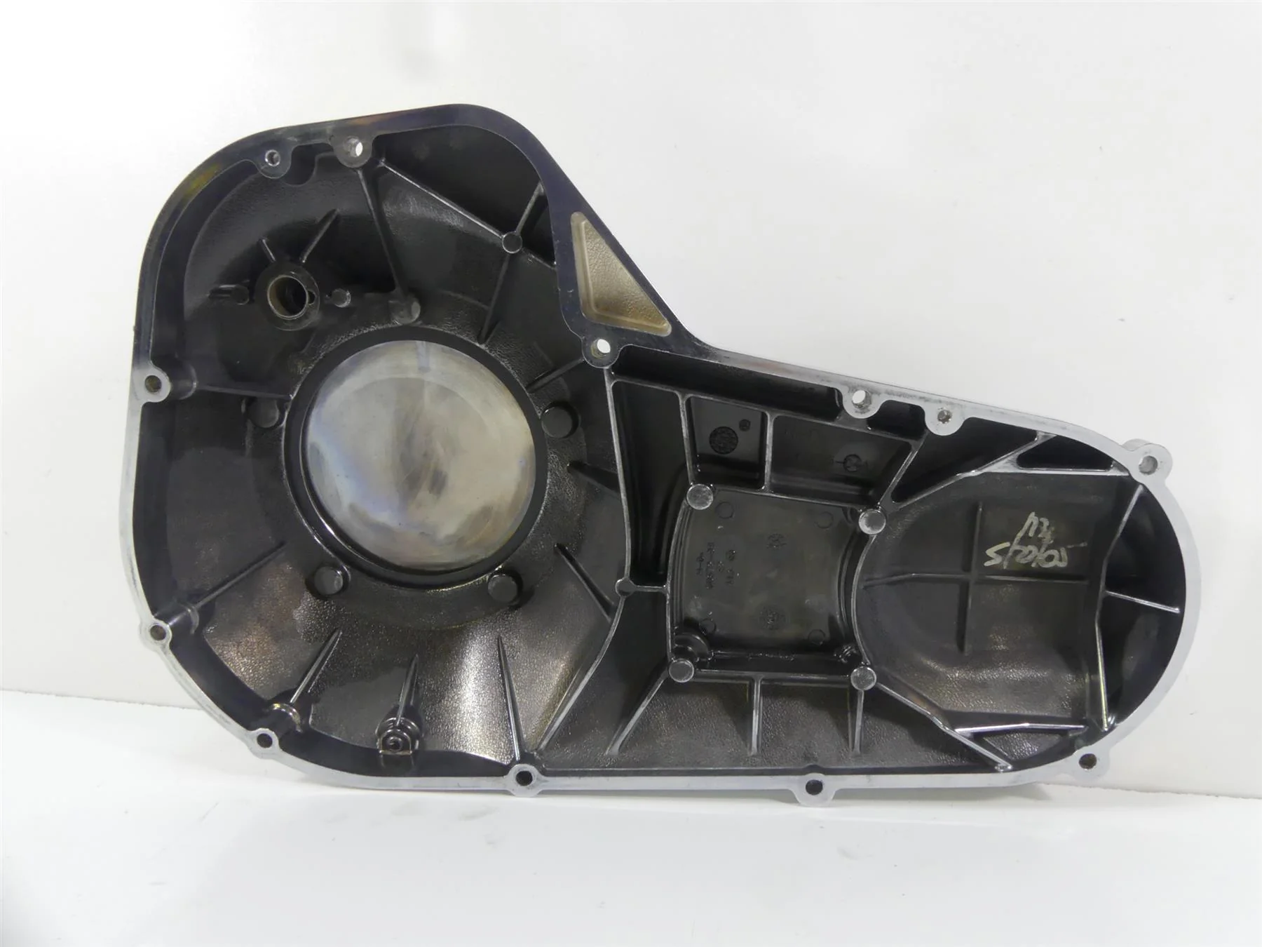 2005 Harley Touring CVO FLHTC SE Electra Glide  Outer Primary Cover 60685-04 - Image 9