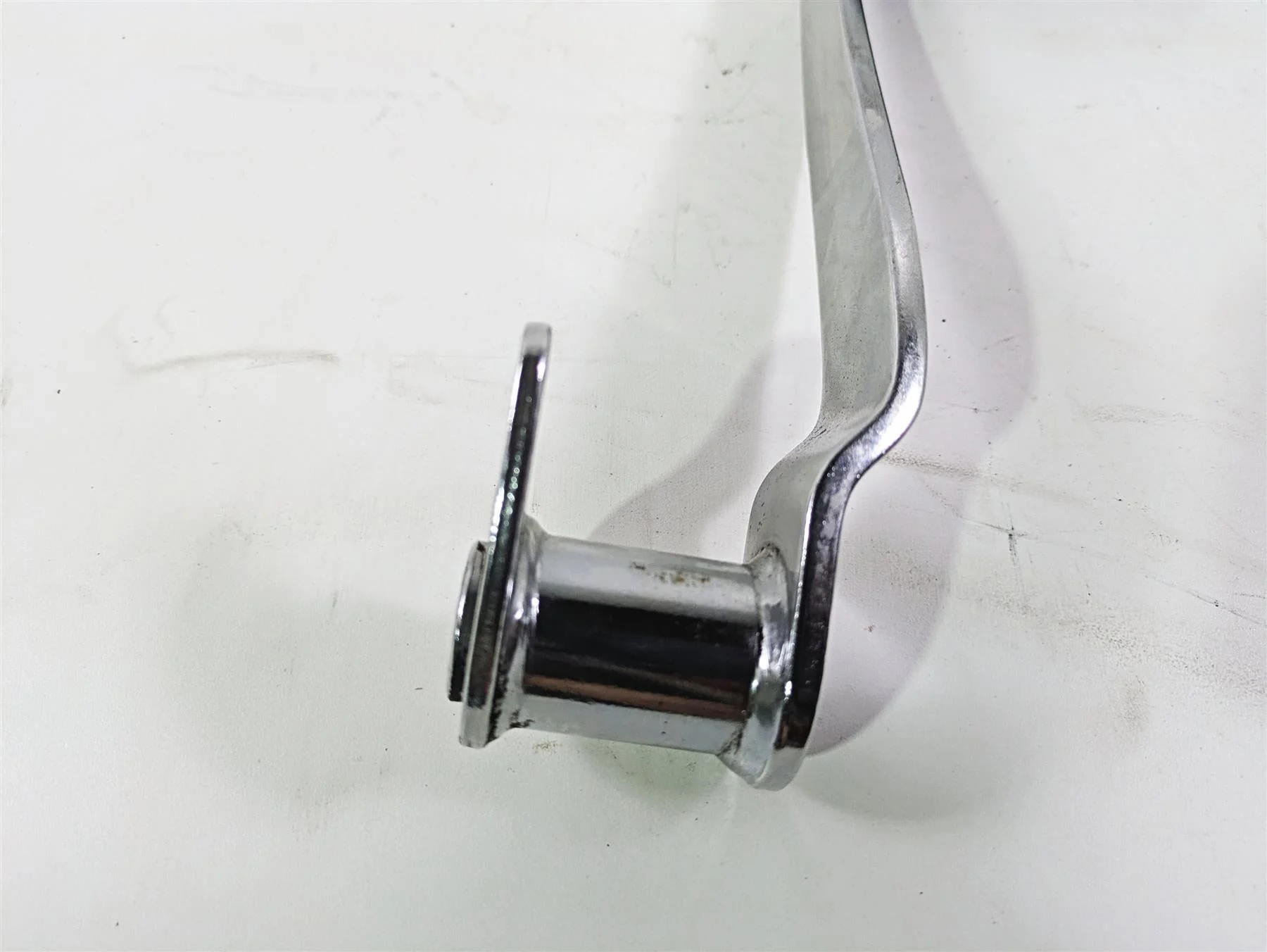 2005 Harley Touring FLHRI Road King Chrome Brake Pedal Ped Peg Lever - Image 6