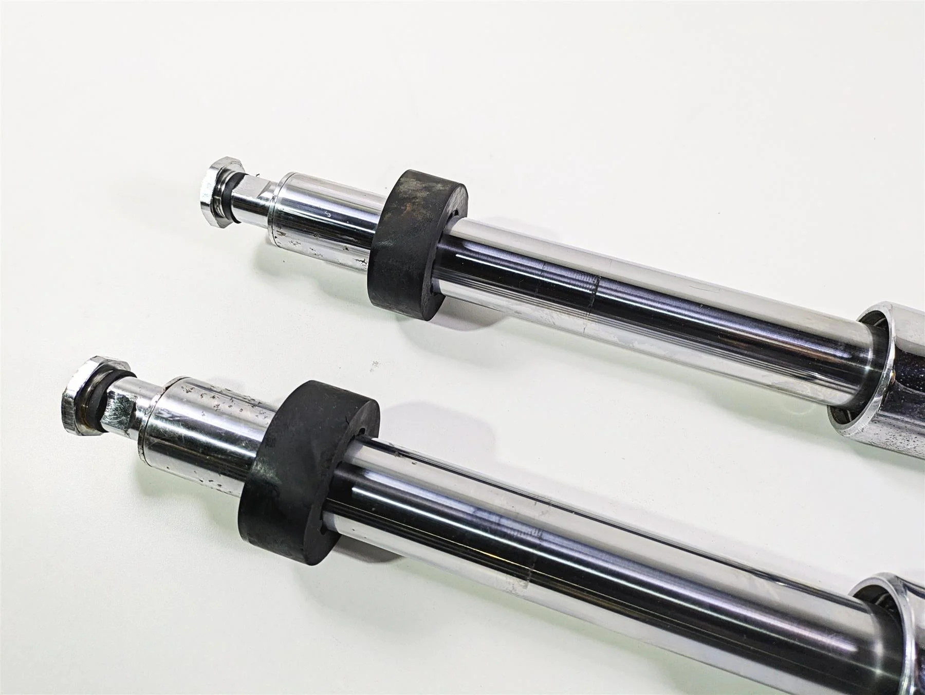 2005 Harley Touring FLHRI Road King Front Fork Legs 46537-02A 46497-02A - Image 11