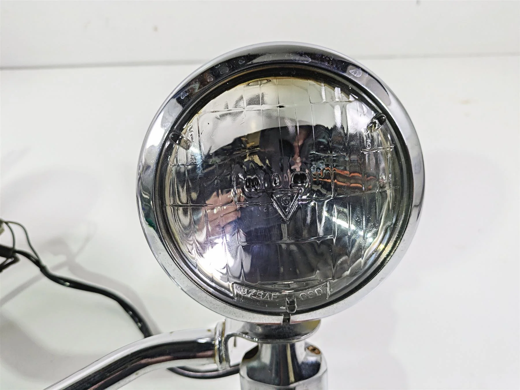 2005 Harley Touring FLHRI Road King Front Spot Blinker Light 68712-94A - Image 6