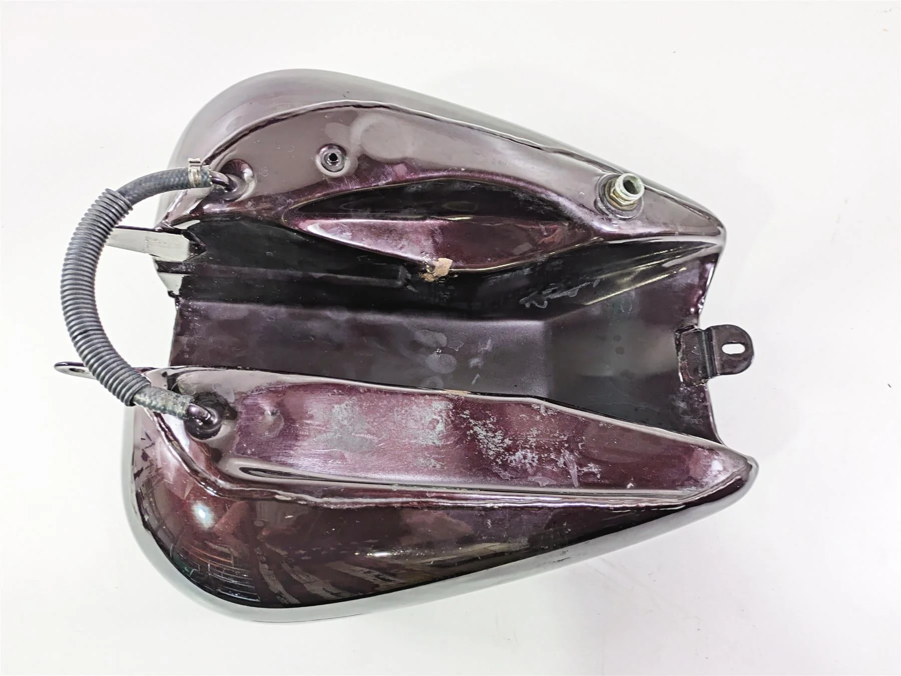 2005 Harley Touring FLHRI Road King Fuel Gas Petrol Tank READ 61268-03 - Image 6