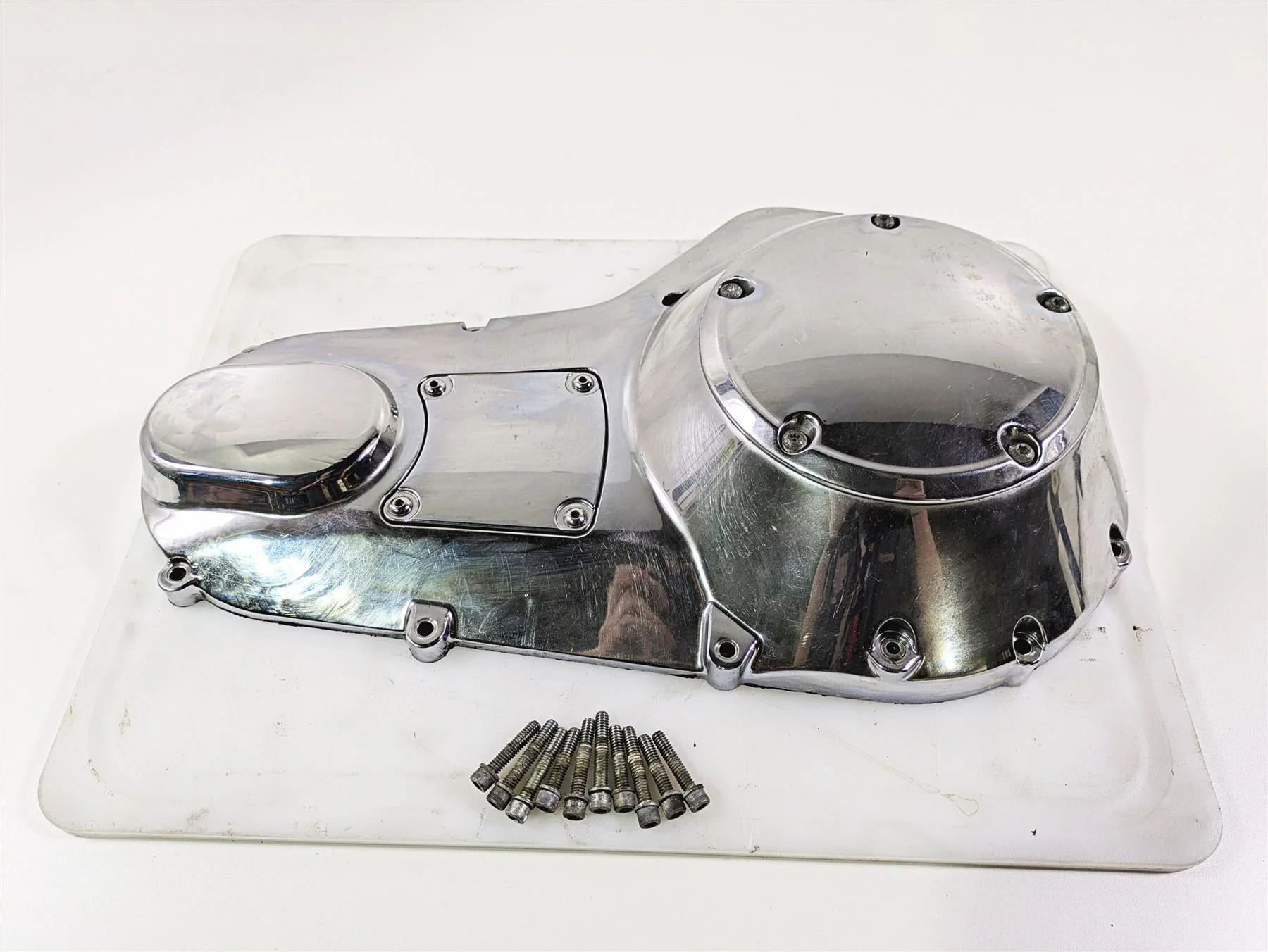 2005 Harley Touring FLHRI Road King Outer Primary Drive Clutch Cover 60685-04