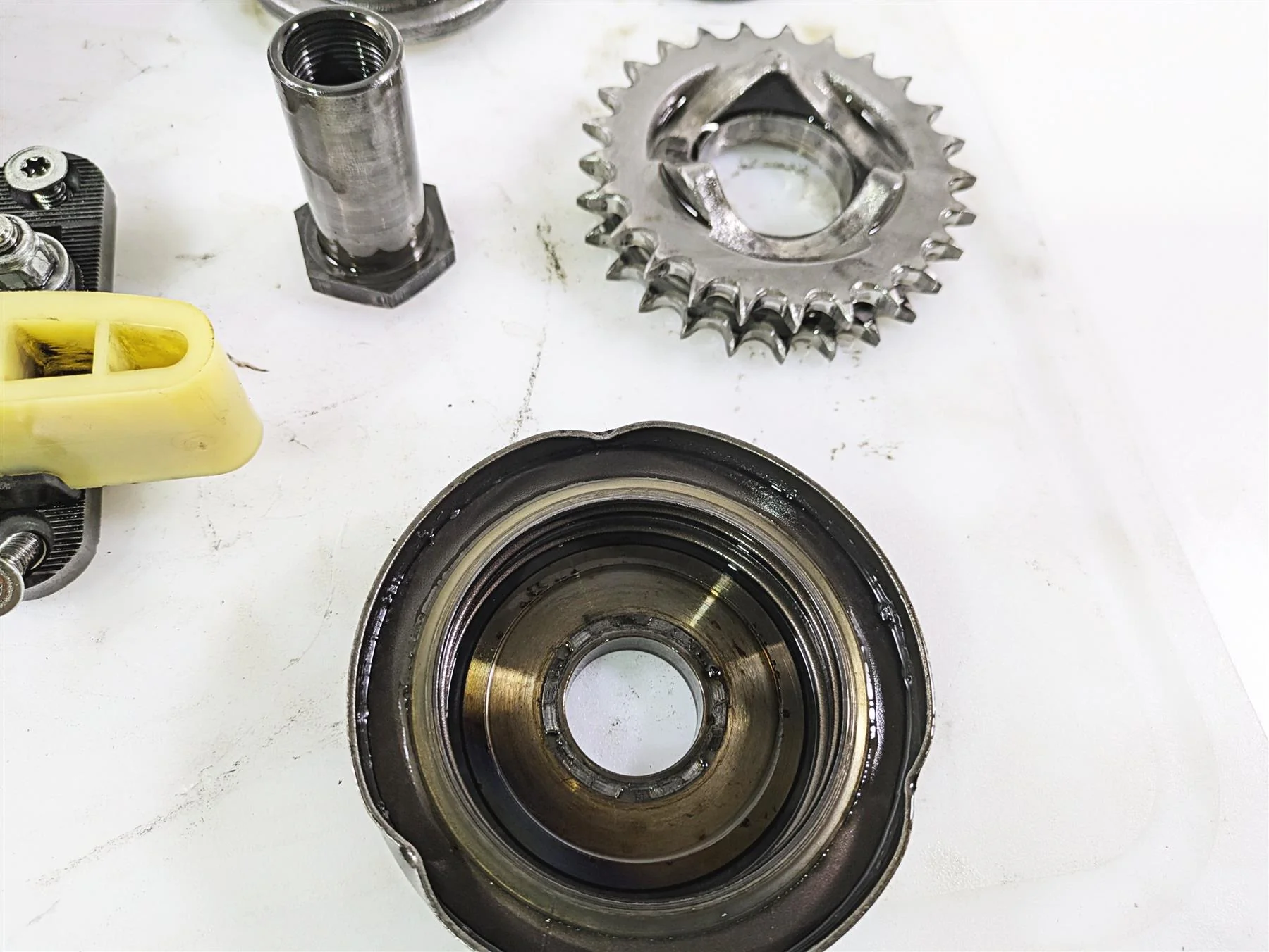 2005 Harley Touring FLHRI Road King Primary Drive Clutch Kit READ 37802-04 - Image 7