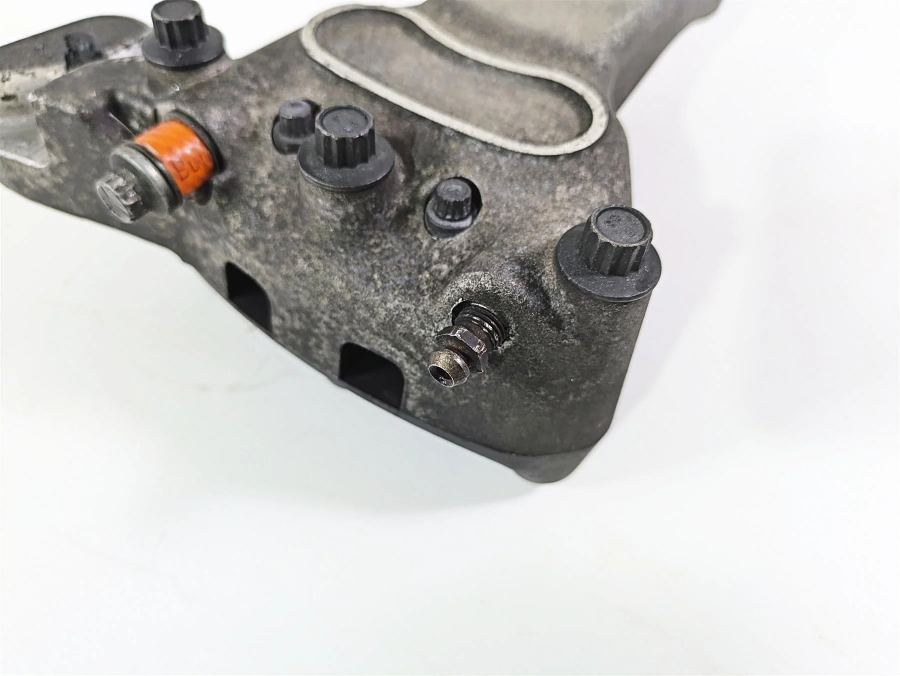 2005 Harley Touring FLHRI Road King Rear Brake Caliper 1" 44080-02C - Image 8
