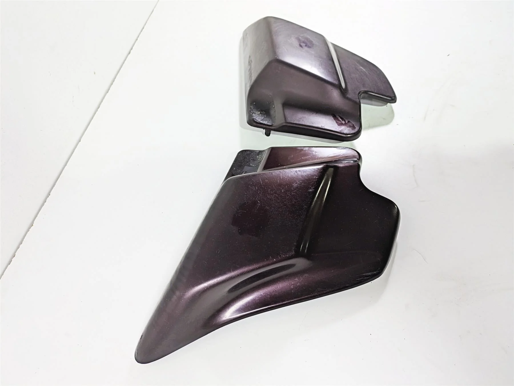 2005 Harley Touring FLHRI Road King Side Cover Fairing Set 66619-97A 66670-97A - Image 11