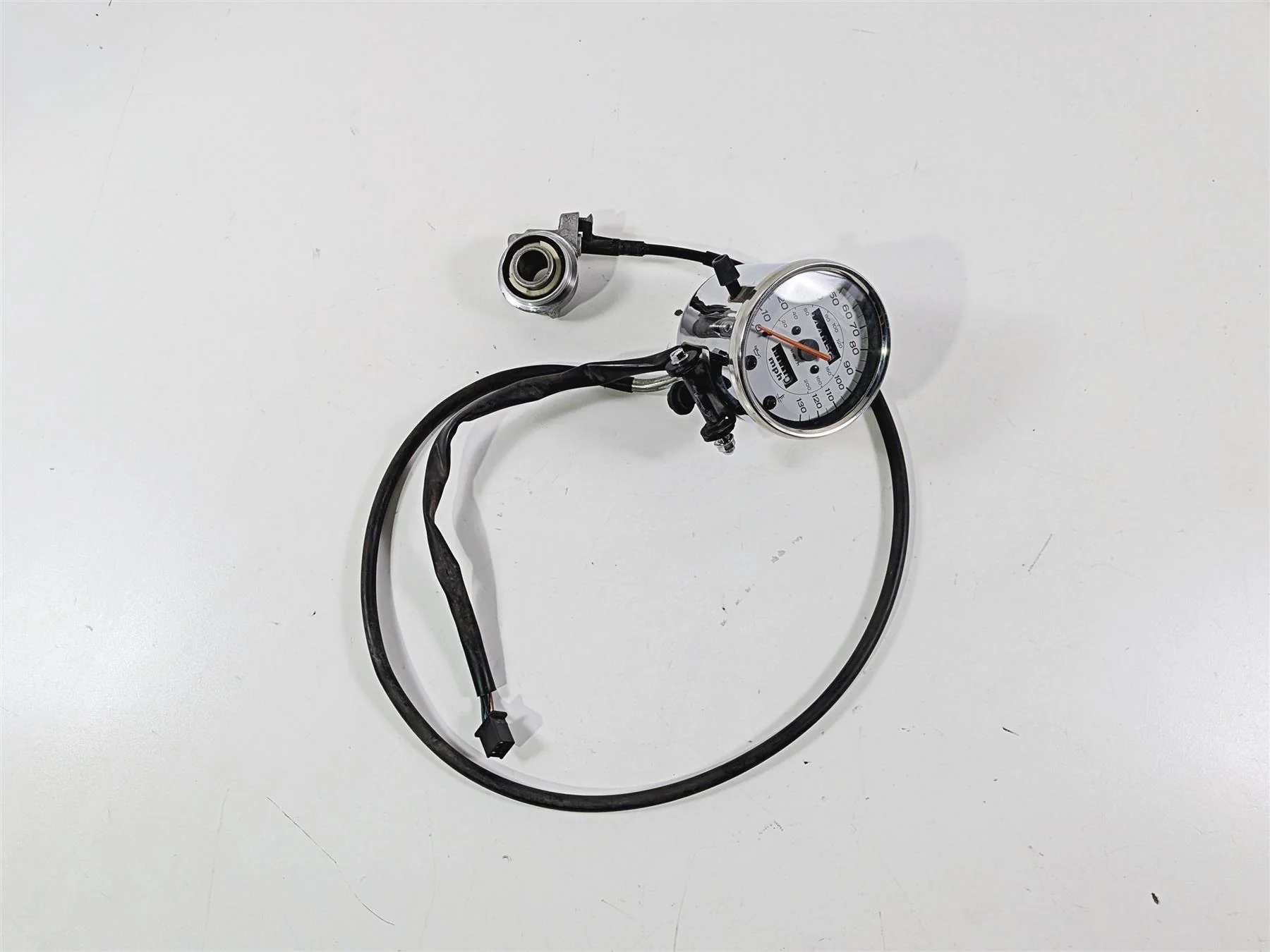 2005 Honda VT1100 Shadow Sabre Speedometer Gauge & Mount 34K 37200-MCK-A01 - Image 2